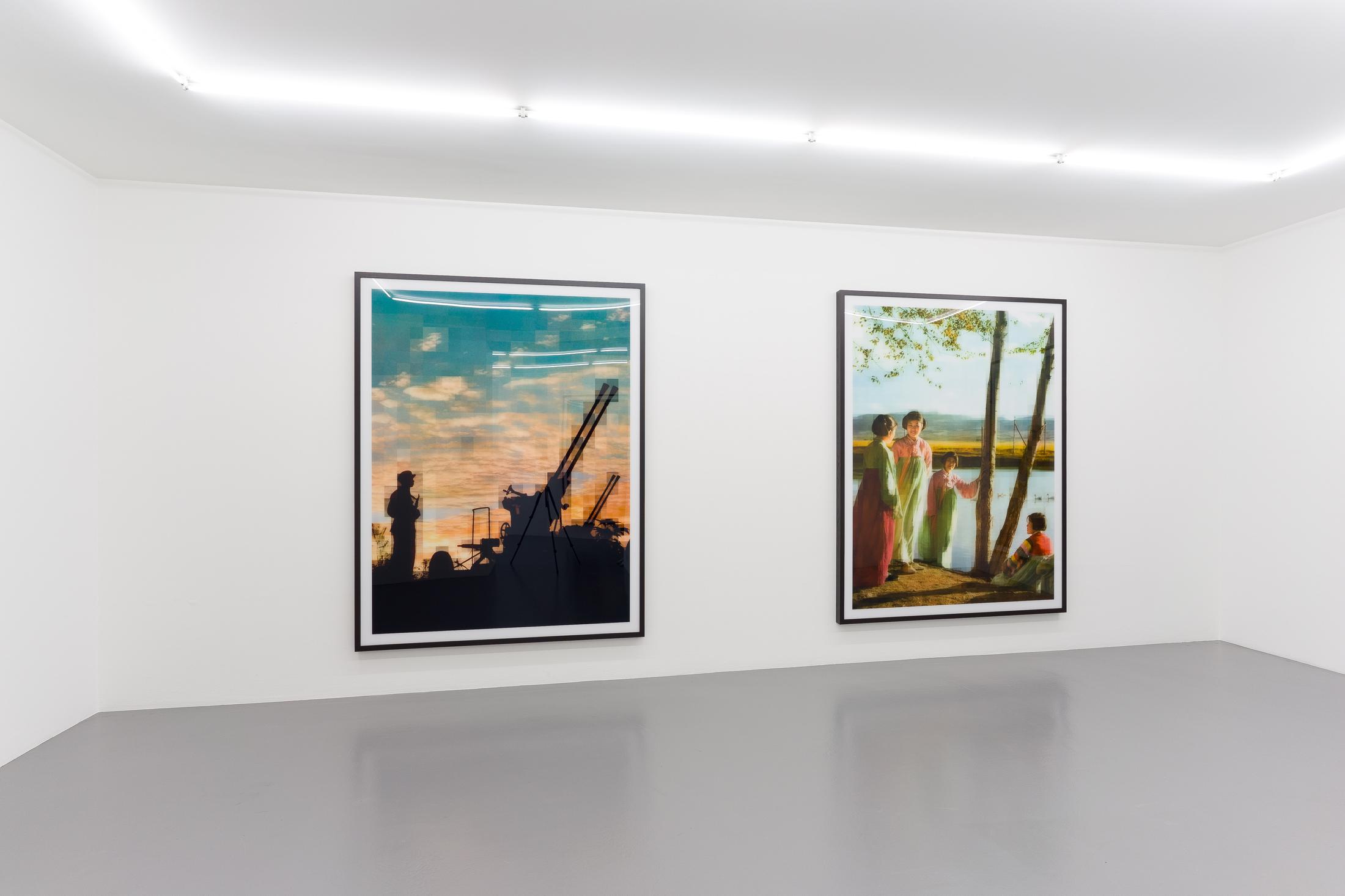 Exhibition View Thomas Ruff Solo Show «Tableaux chinois» at Mai 36 Galerie, Zurich, 2021 / Courtesy: the artist and Mai 36 Galerie