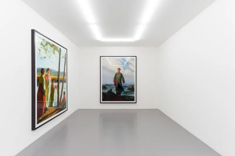 Exhibition View Thomas Ruff Solo Show «Tableaux chinois» at Mai 36 Galerie, Zurich, 2021 / Courtesy: the artist and Mai 36 Galerie