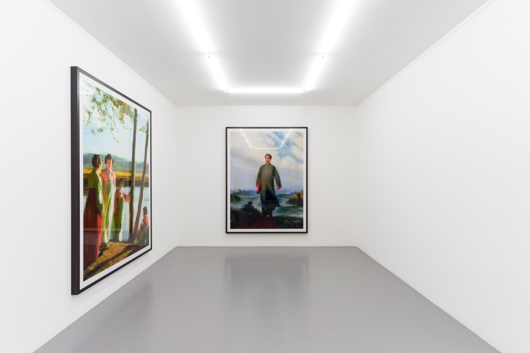 Exhibition View Thomas Ruff Solo Show «Tableaux chinois» at Mai 36 Galerie, Zurich, 2021 / Courtesy: the artist and Mai 36 Galerie