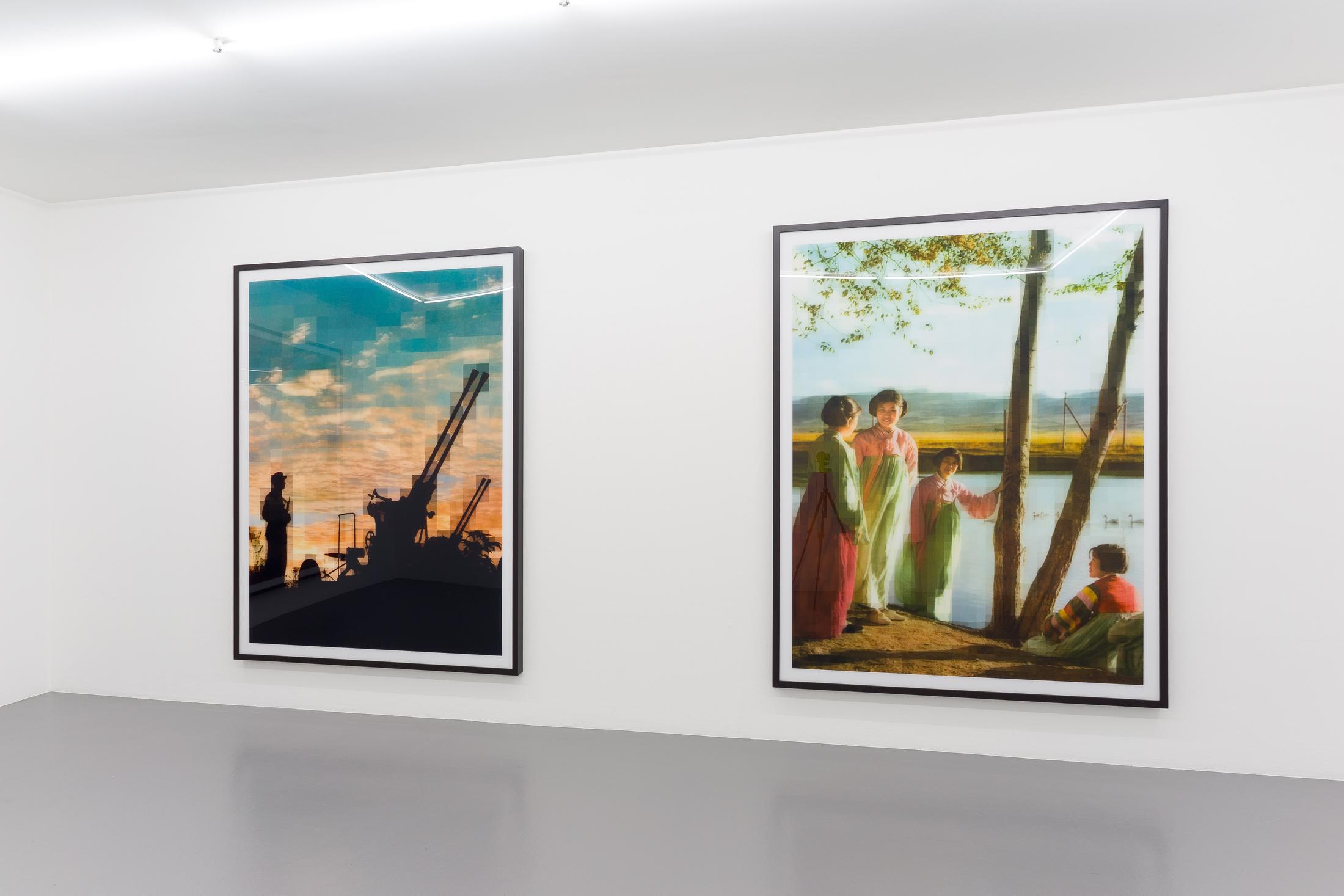 Exhibition View Thomas Ruff Solo Show «Tableaux chinois» at Mai 36 Galerie, Zurich, 2021 / Courtesy: the artist and Mai 36 Galerie