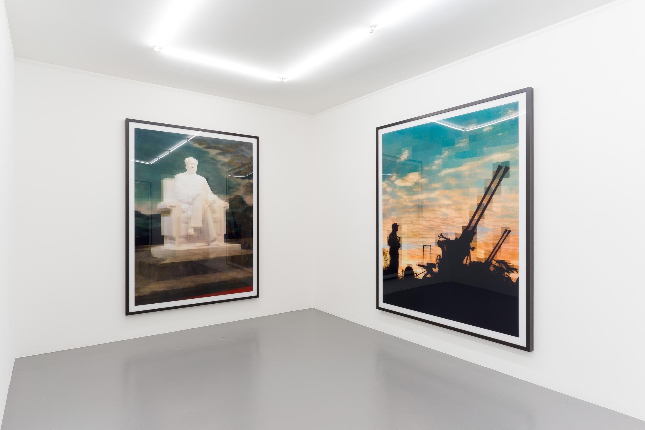 Exhibition View Thomas Ruff Solo Show «Tableaux chinois» at Mai 36 Galerie, Zurich, 2021 / Courtesy: the artist and Mai 36 Galerie