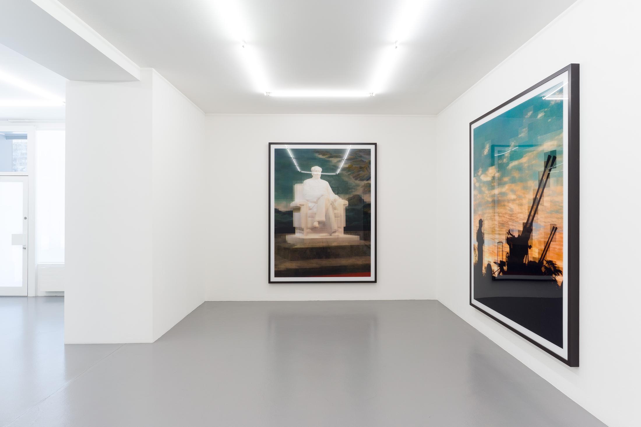Exhibition View Thomas Ruff Solo Show «Tableaux chinois» at Mai 36 Galerie, Zurich, 2021 / Courtesy: the artist and Mai 36 Galerie