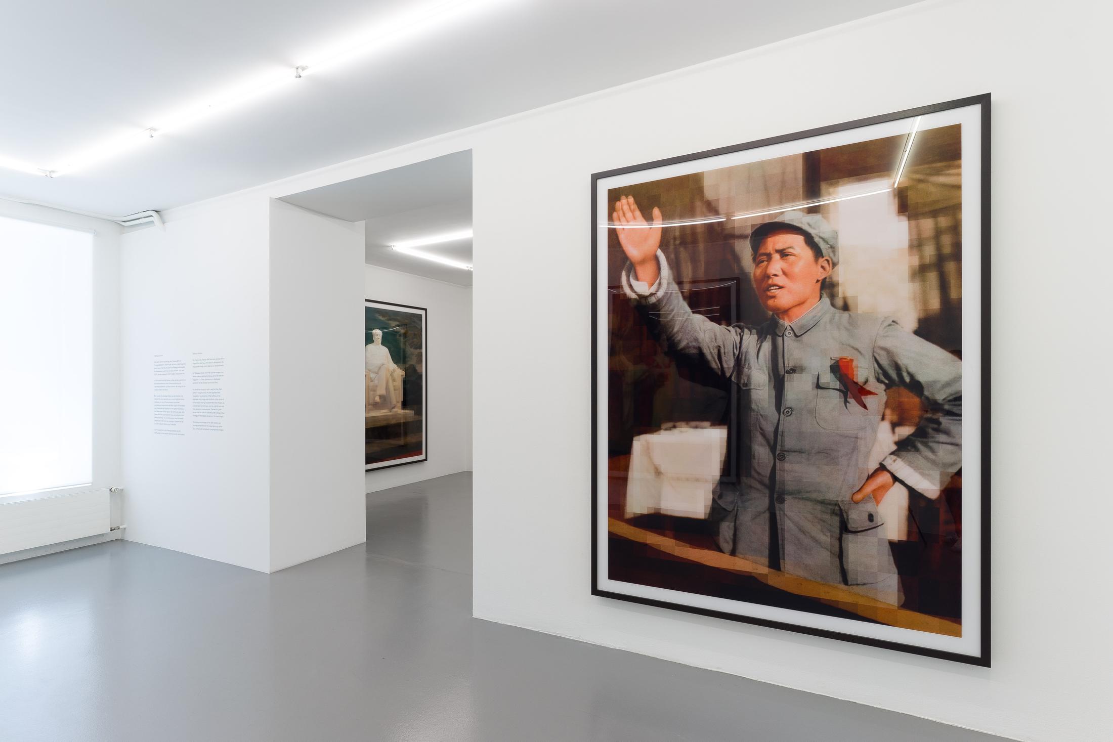 Exhibition View Thomas Ruff Solo Show «Tableaux chinois» at Mai 36 Galerie, Zurich, 2021 / Courtesy: the artist and Mai 36 Galerie