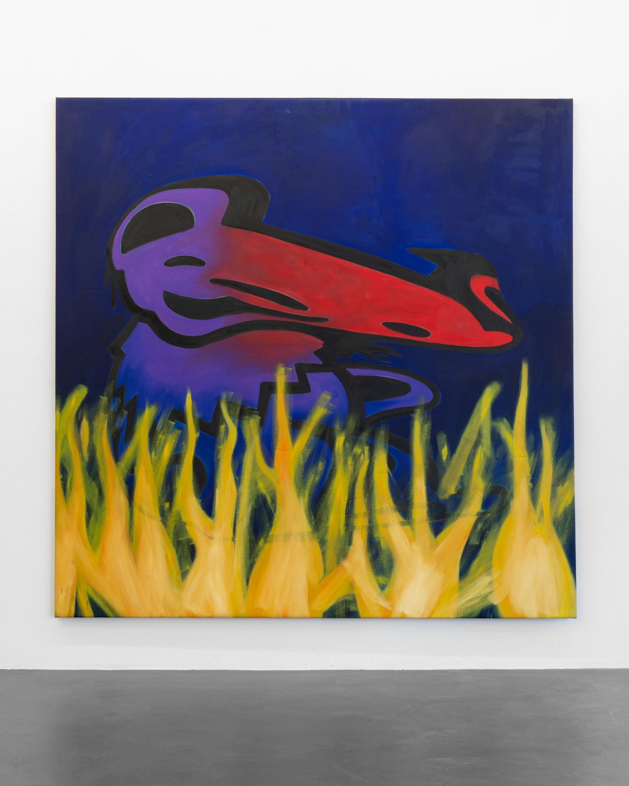 Exhibition View Tina Braegger Soloshow «Zu Besuch bei den Träuschlingsverwandten» at Weiss Falk, Basel, 2019 / Photo: Flavio Karrer / Courtesy: the artist and Weiss Falk