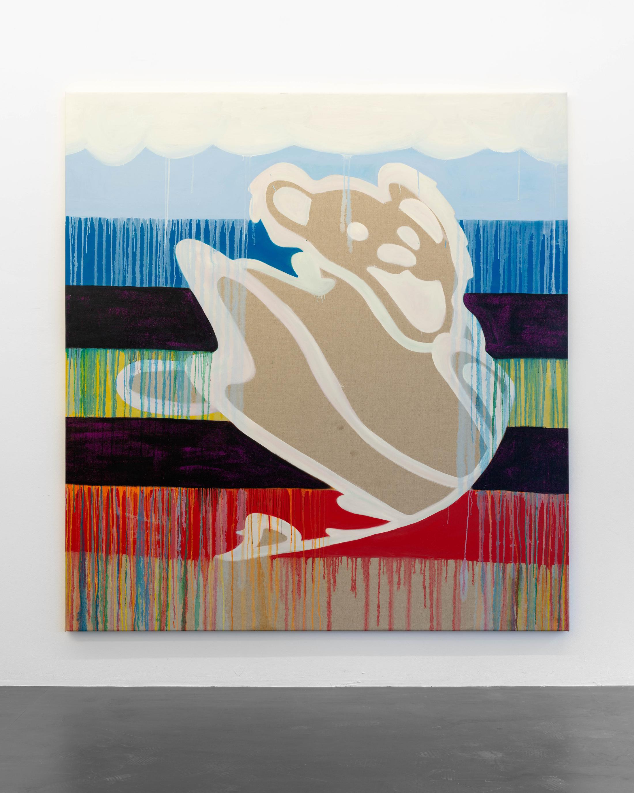 Exhibition View Tina Braegger Soloshow «Zu Besuch bei den Träuschlingsverwandten» at Weiss Falk, Basel, 2019 / Photo: Flavio Karrer / Courtesy: the artist and Weiss Falk