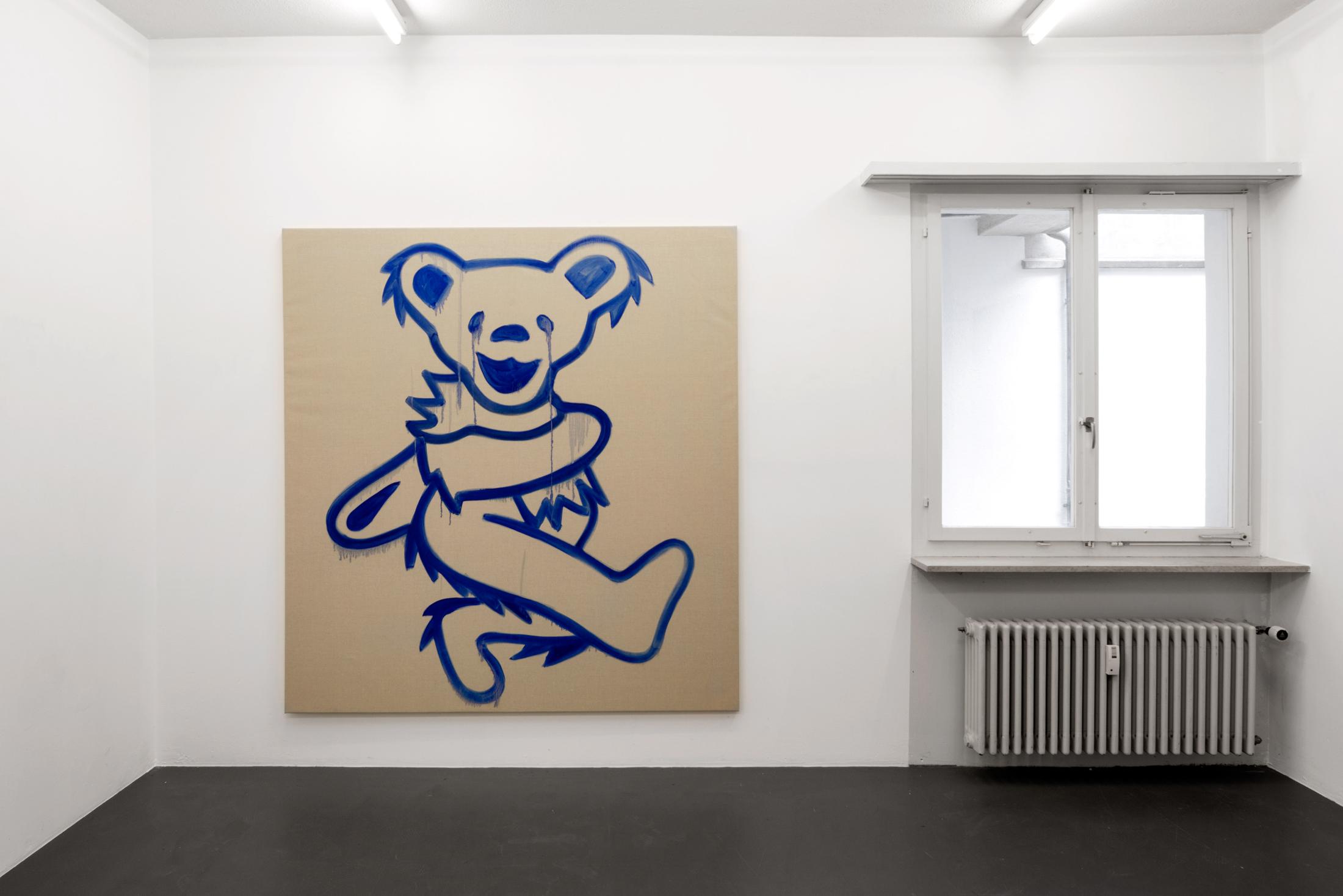 Exhibition View Tina Braegger Soloshow «Zu Besuch bei den Träuschlingsverwandten» at Weiss Falk, Basel, 2019 / Photo: Flavio Karrer / Courtesy: the artist and Weiss Falk