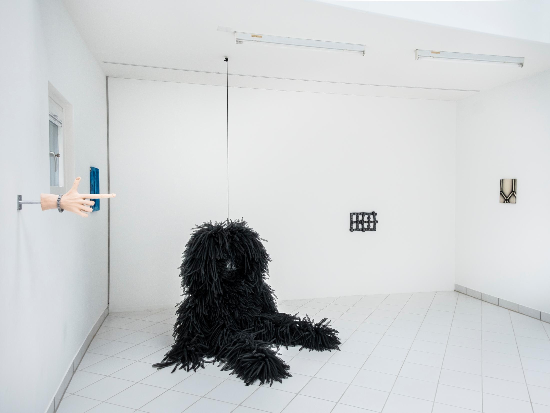 Exhibition View Group Show «Toast» at A. Romy Gallery, Zurich, 2023 / Photo: Philip Frowein / Courtesy: the artists and A. Romy Gallery