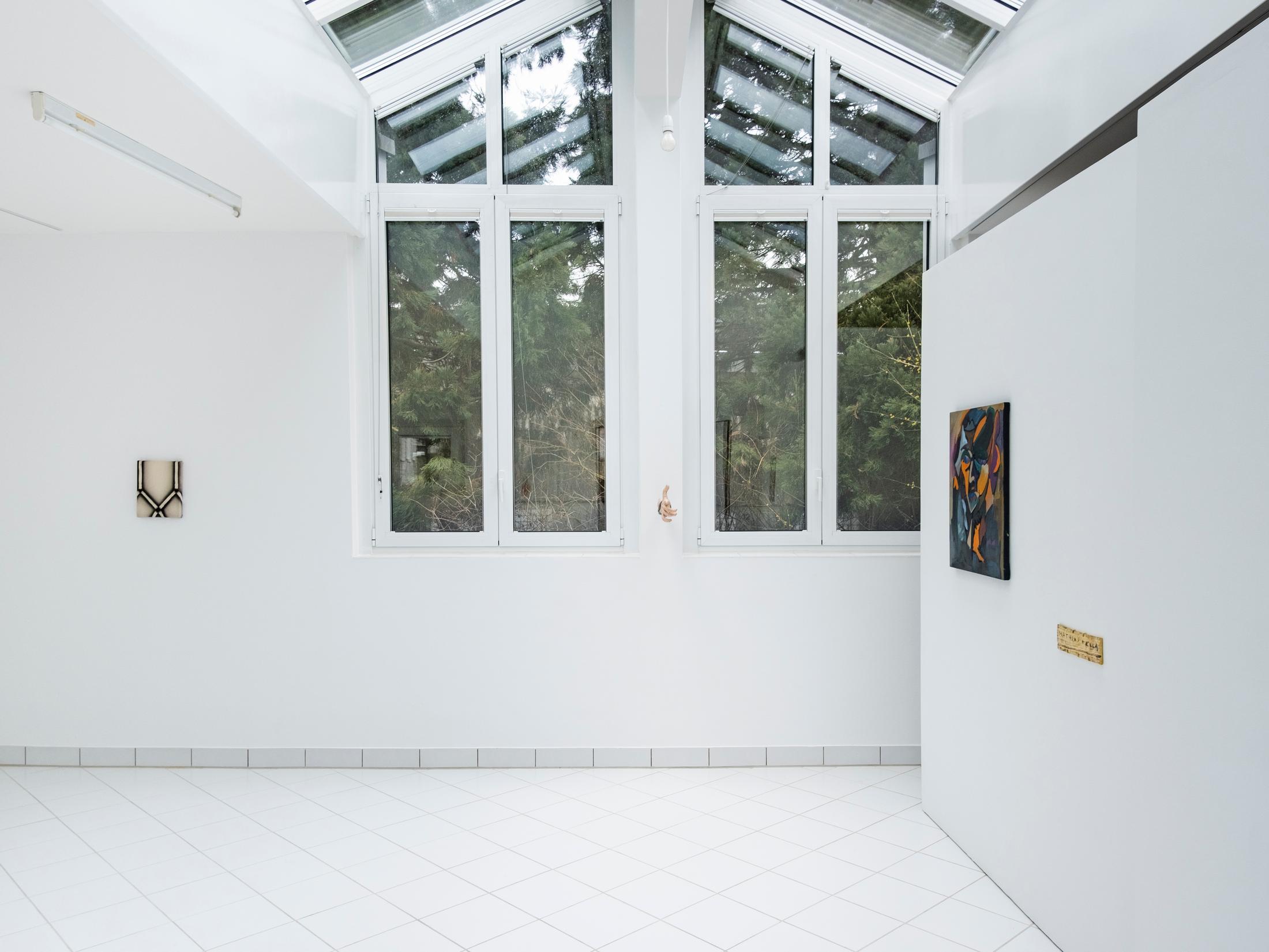 Exhibition View Group Show «Toast» at A. Romy Gallery, Zurich, 2023 / Photo: Philip Frowein / Courtesy: the artists and A. Romy Gallery