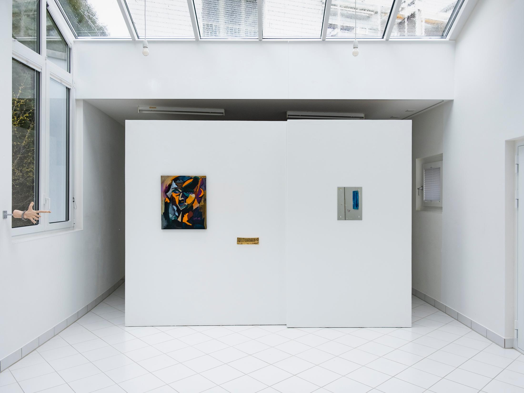 Exhibition View Group Show «Toast» at A. Romy Gallery, Zurich, 2023 / Photo: Philip Frowein / Courtesy: the artists and A. Romy Gallery