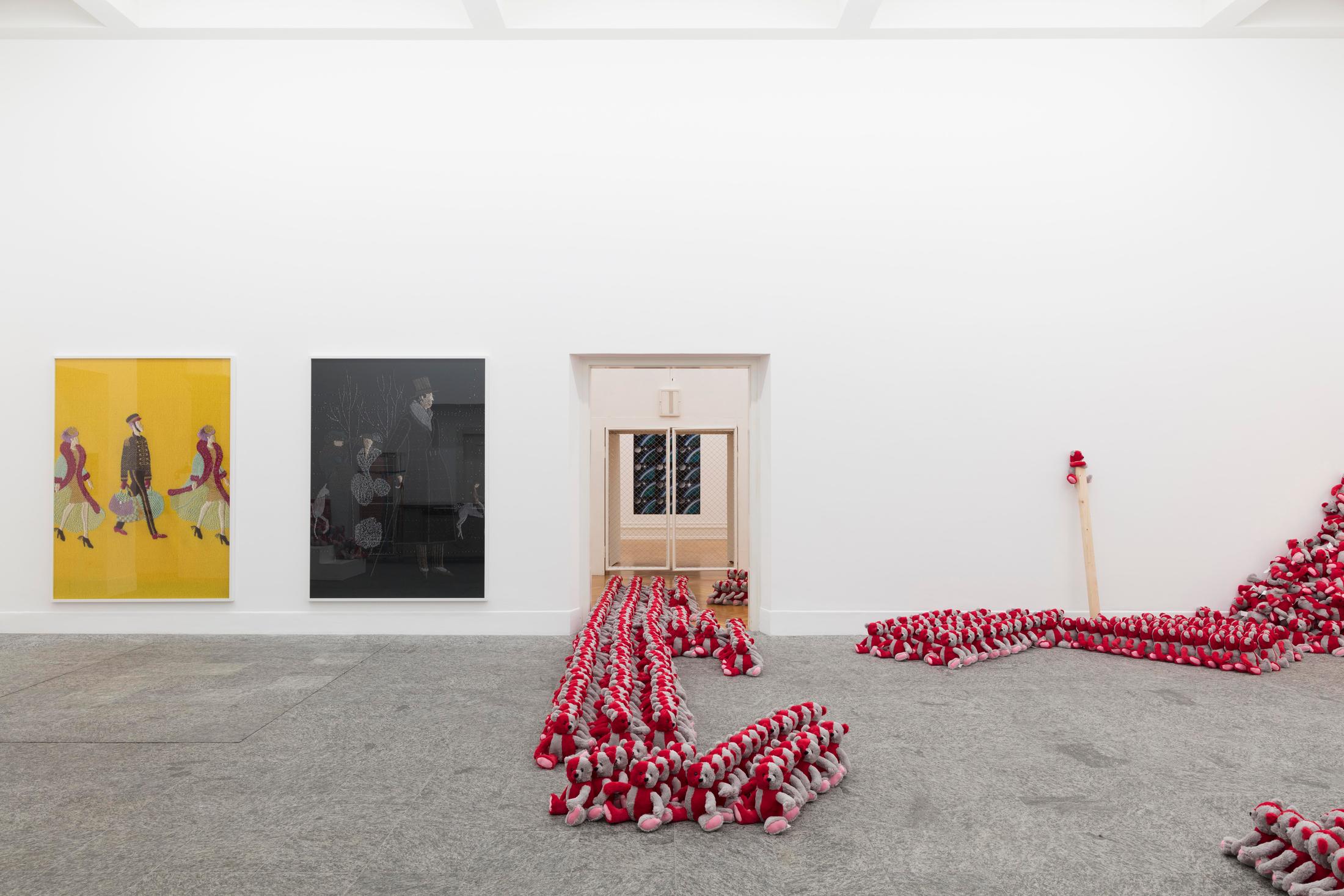 Exhibition View Tobias Kaspar «Independence» at Kunsthalle Bern, 2018 / Photo: Gunnar Meier / Courtesy: the artist and Kunsthalle Bern