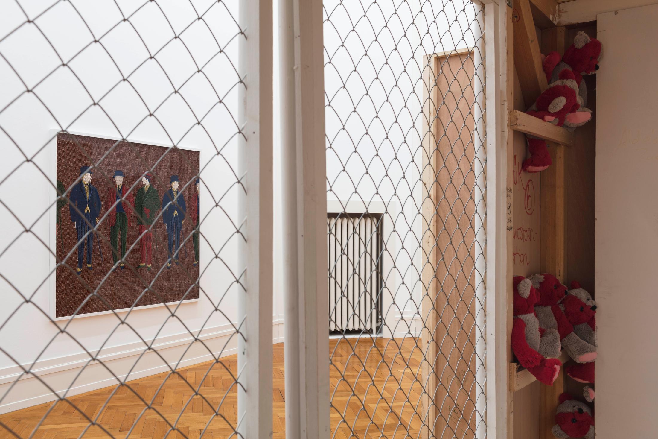 Exhibition View Tobias Kaspar «Independence» at Kunsthalle Bern, 2018 / Photo: Gunnar Meier / Courtesy: the artist and Kunsthalle Bern