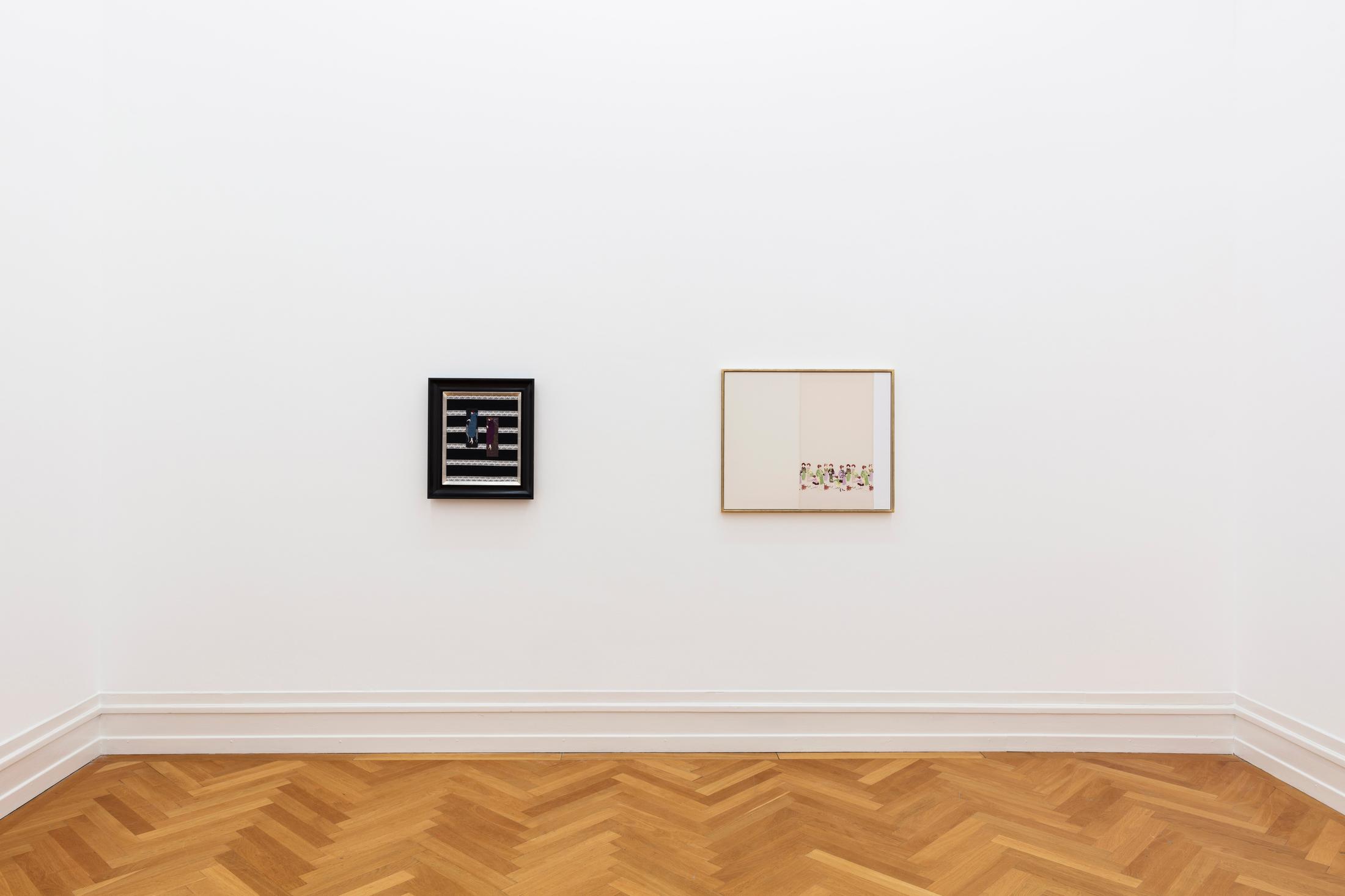 Exhibition View Tobias Kaspar «Independence» at Kunsthalle Bern, 2018 / Photo: Gunnar Meier / Courtesy: the artist and Kunsthalle Bern