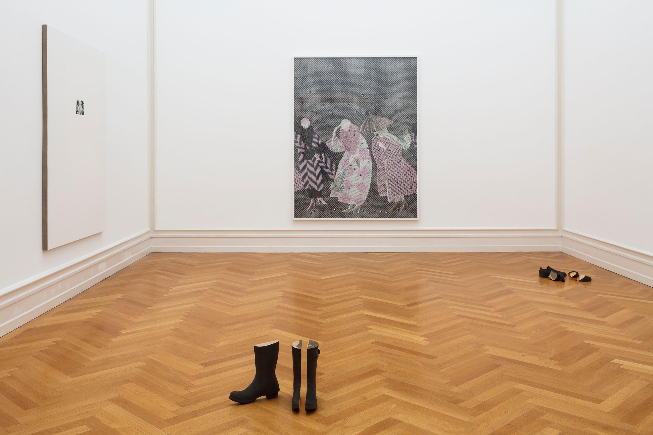 Exhibition View Tobias Kaspar «Independence» at Kunsthalle Bern, 2018 / Photo: Gunnar Meier / Courtesy: the artist and Kunsthalle Bern