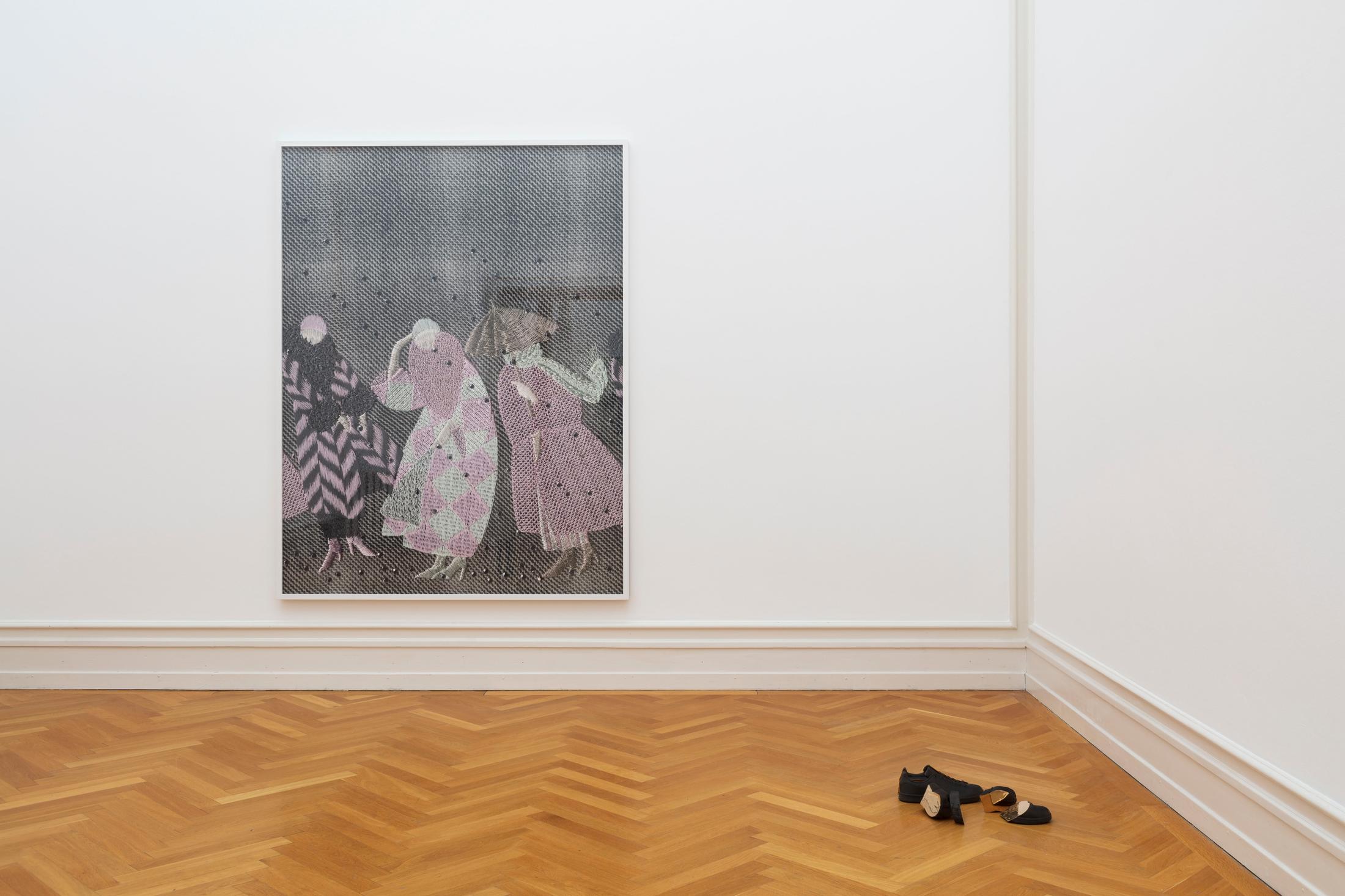 Exhibition View Tobias Kaspar «Independence» at Kunsthalle Bern, 2018 / Photo: Gunnar Meier / Courtesy: the artist and Kunsthalle Bern