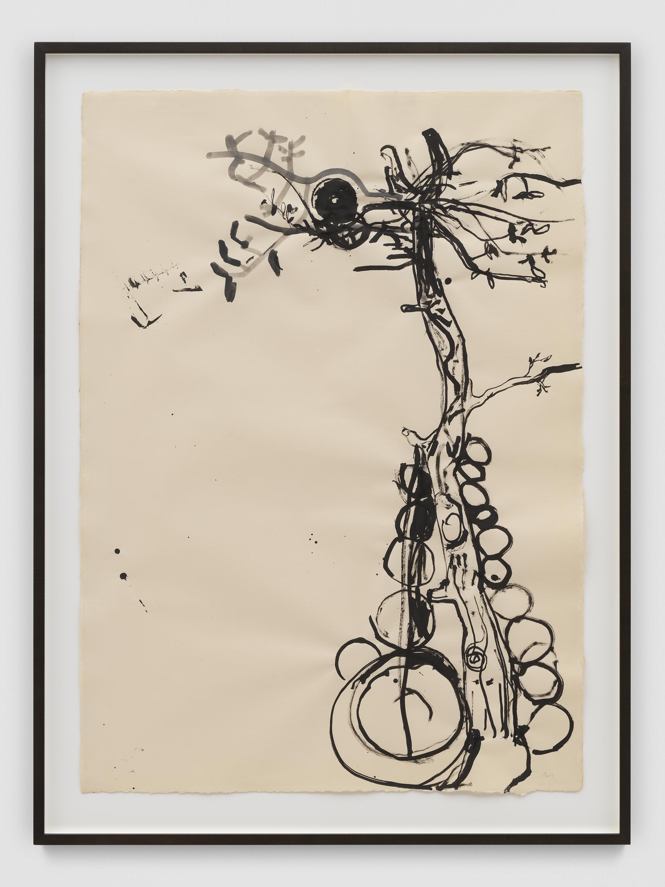 Exhibition View Tobias Pils Soloshow «Adam & Eve; view on Untitled, 2019» at Galerie Eva Presenhuber, Maag Areal, Zurich, 2020 / © Tobias Pils / Photo: Stefan Altenburger / Courtesy: the artist and Galerie Eva Presenhuber, Zurich / New York