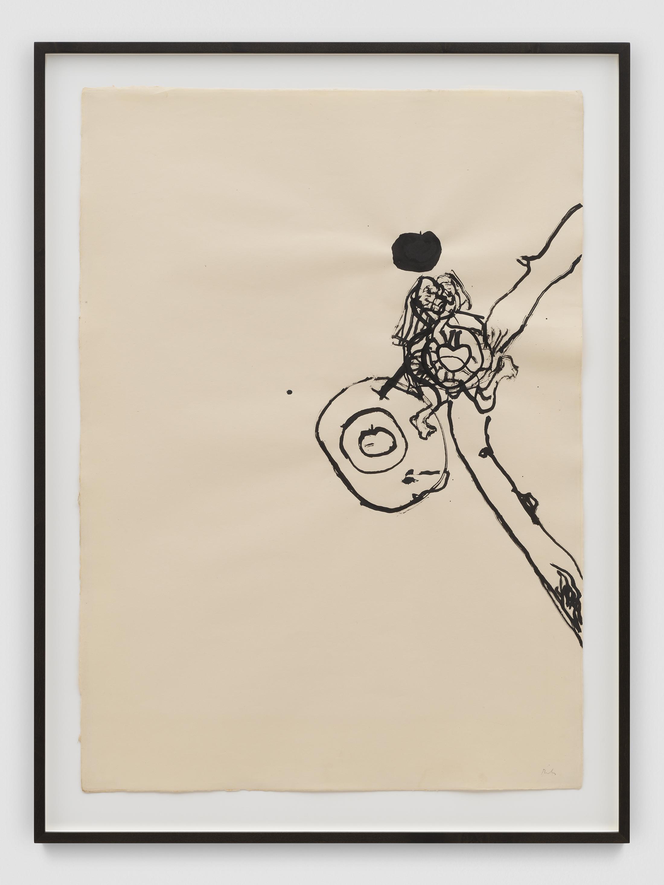 Exhibition View Tobias Pils Soloshow «Adam & Eve; view on Untitled, 2019» at Galerie Eva Presenhuber, Maag Areal, Zurich, 2020 / © Tobias Pils / Photo: Stefan Altenburger / Courtesy: the artist and Galerie Eva Presenhuber, Zurich / New York