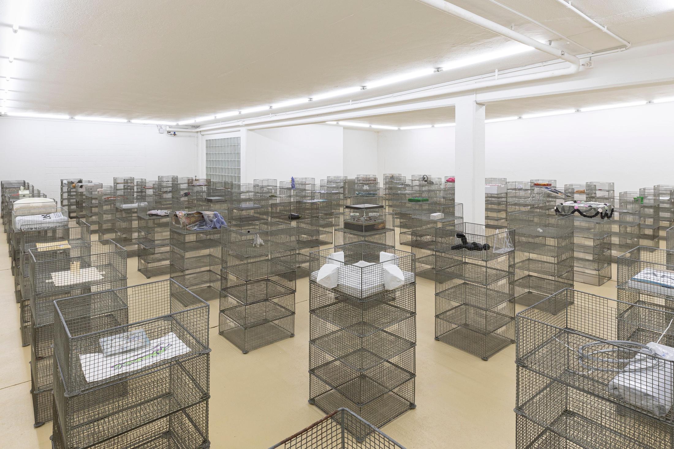 Exhibition View Group Show «true grid irl» at unanimous consent, Zurich-Oerlikon, 2020 / Photo: Michal Florence Schorro / Courtesy: the artists and unanimous consent