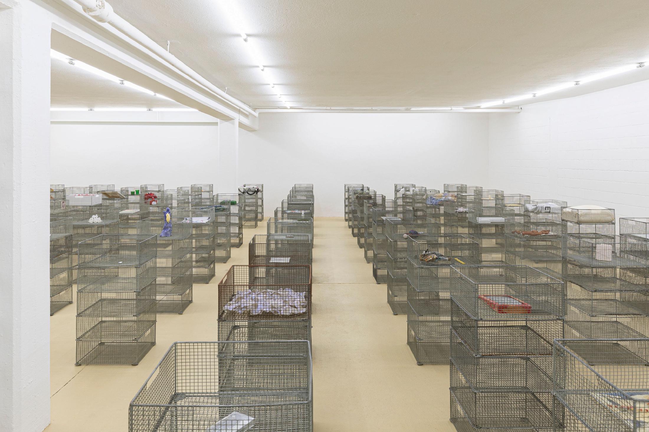 Exhibition View Group Show «true grid irl» at unanimous consent, Zurich-Oerlikon, 2020 / Photo: Michal Florence Schorro / Courtesy: the artists and unanimous consent