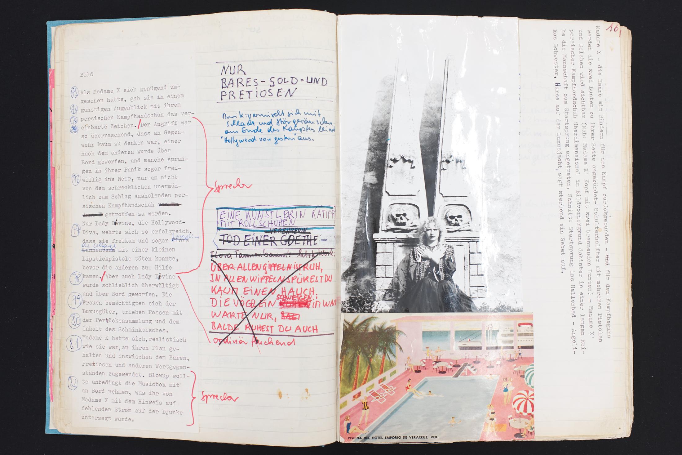 Exhibition View Ulrike Ottinger Soloshow «Madame X. Eine absolute Herrscherin» at Kirchgasse, Steckborn, 2019 / Courtesy: the artist