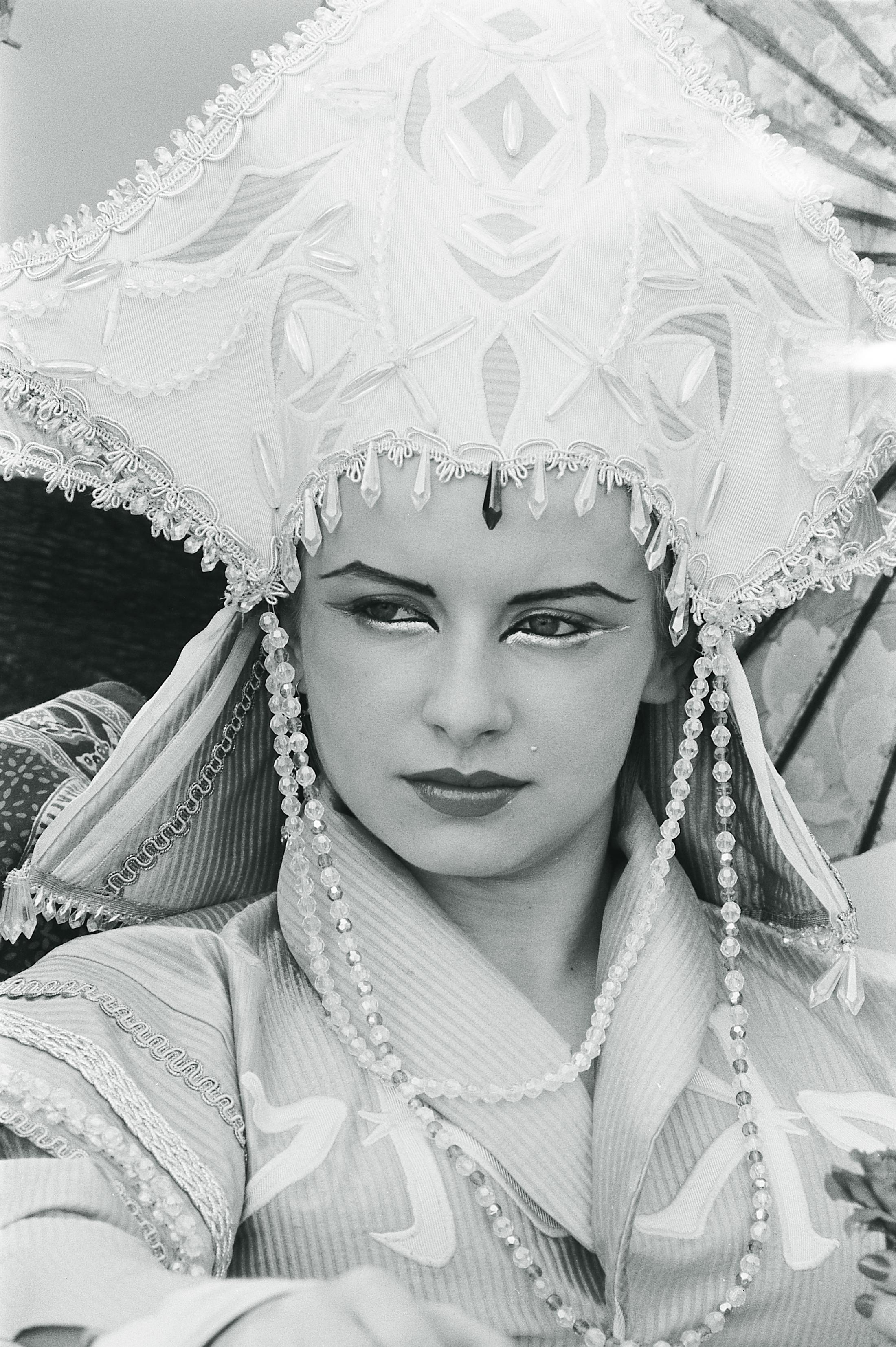 Exhibition View Ulrike Ottinger Soloshow «Madame X. Eine absolute Herrscherin; view on Madame X, 1977» at Kirchgasse, Steckborn, 2019 / Courtesy: the artist