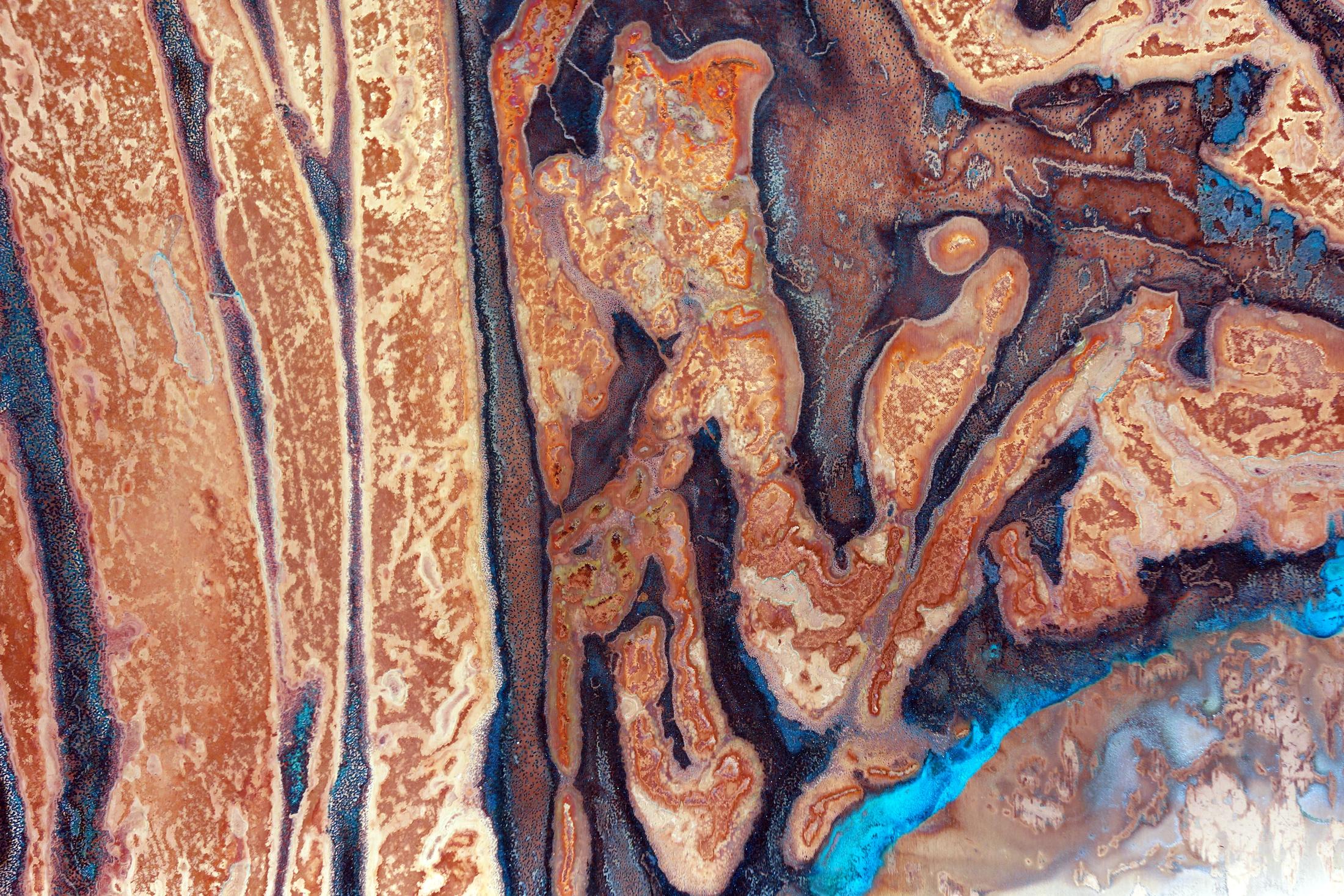 Exhibition View Una Szeemann "Die verschobene Verdichtung eines Schläfers (I), 2018 – closeup" at Kunsthalle