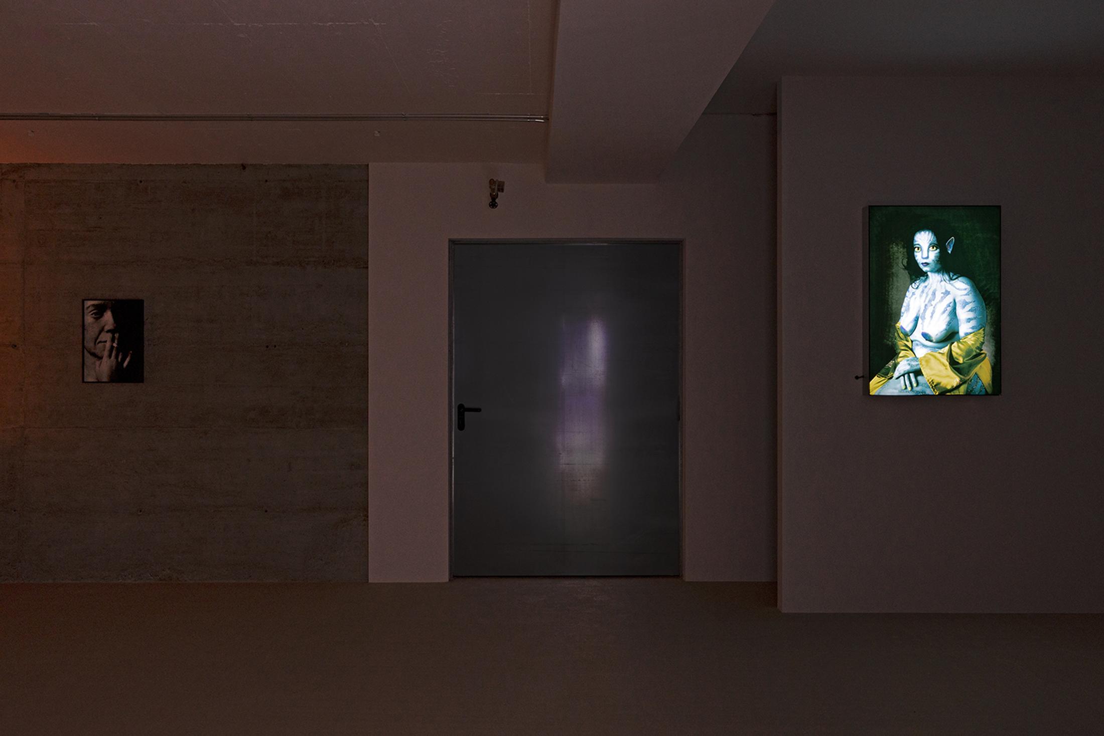 Exhibition View Group Show «Unbetrauerbar» at For, Basel, 2022 / Photo: Gina Folly / Courtesy: the artists and For