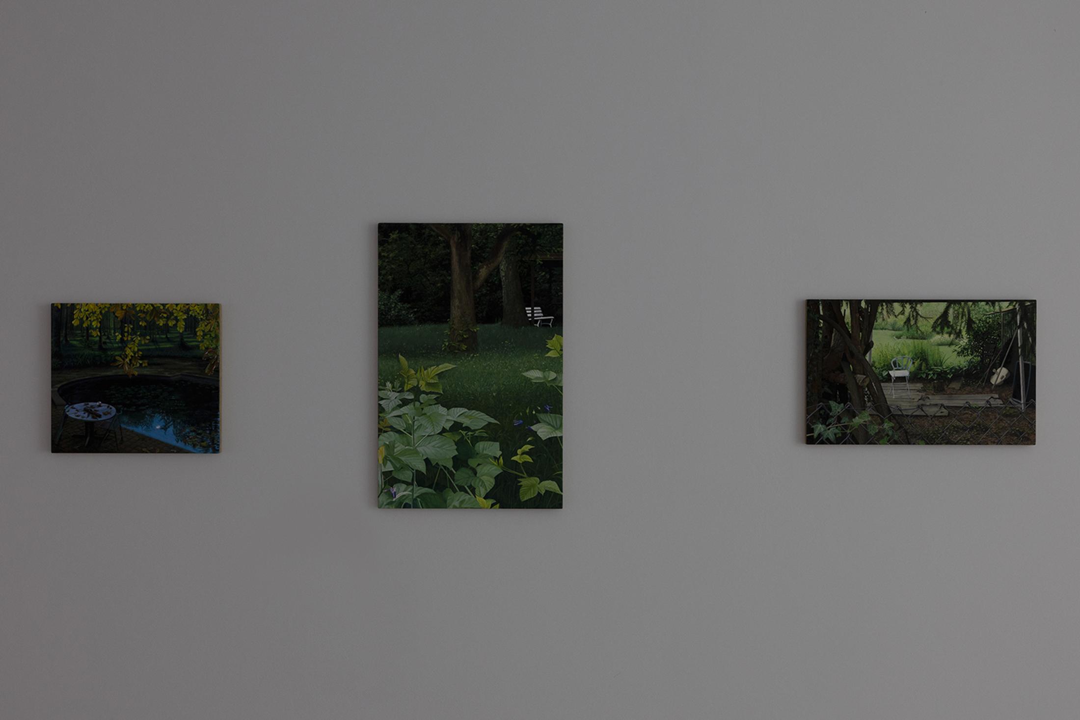 Exhibition View Group Show «Unbetrauerbar» at For, Basel, 2022 / Photo: Gina Folly / Courtesy: the artists and For