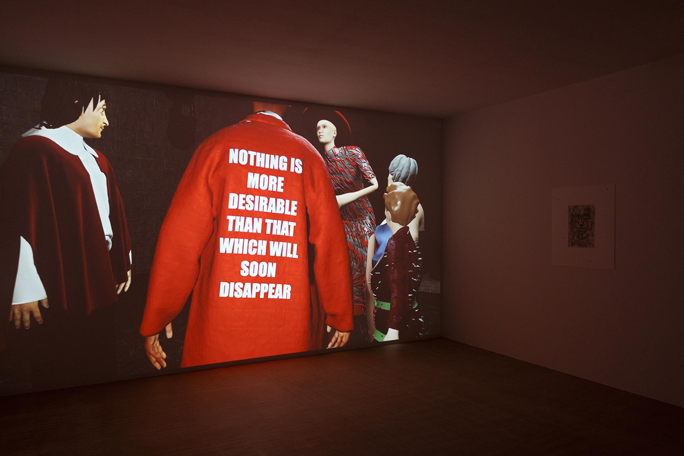 Exhibition View Group Show «Unbetrauerbar» at For, Zurich, 2022 / Photo: Gina Folly / Courtesy: the artists and For