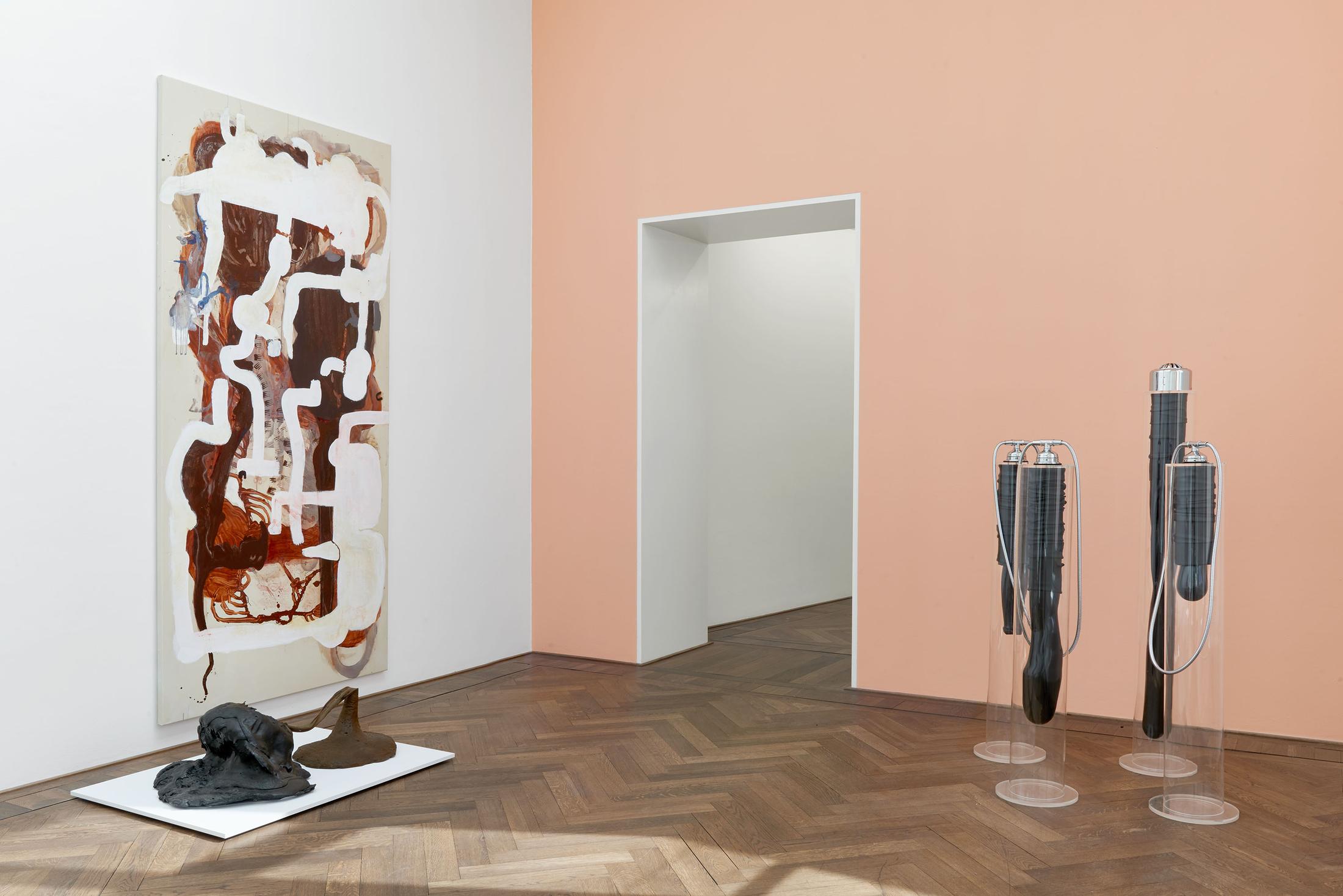 Installation view «Ungestalt», 2017 / © 2017 Kunsthalle Basel. Photo: Philipp Hänger/Kunsthalle Basel