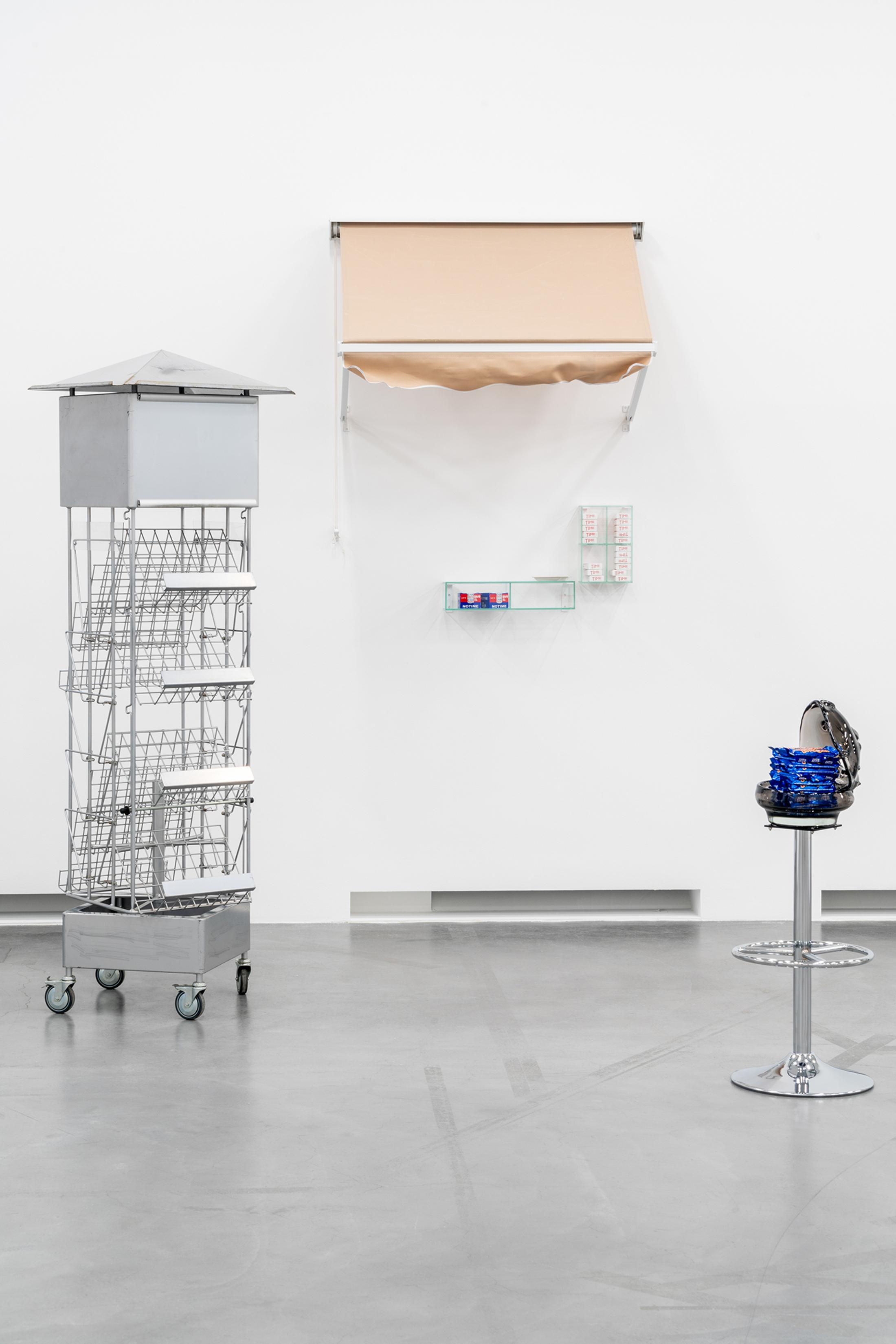 Exhibition View Groupshow «United by AIDS; view on Real Madrid, It’s my party and I’ll die if I want to, 2019, Courtesy the artists, Co-produced by Migros Museum für Gegenwartskunst» at Migros Museum, Zurich, 2019 / Photo: Lorenzo Pusterla / © Migros Museum, Zurich