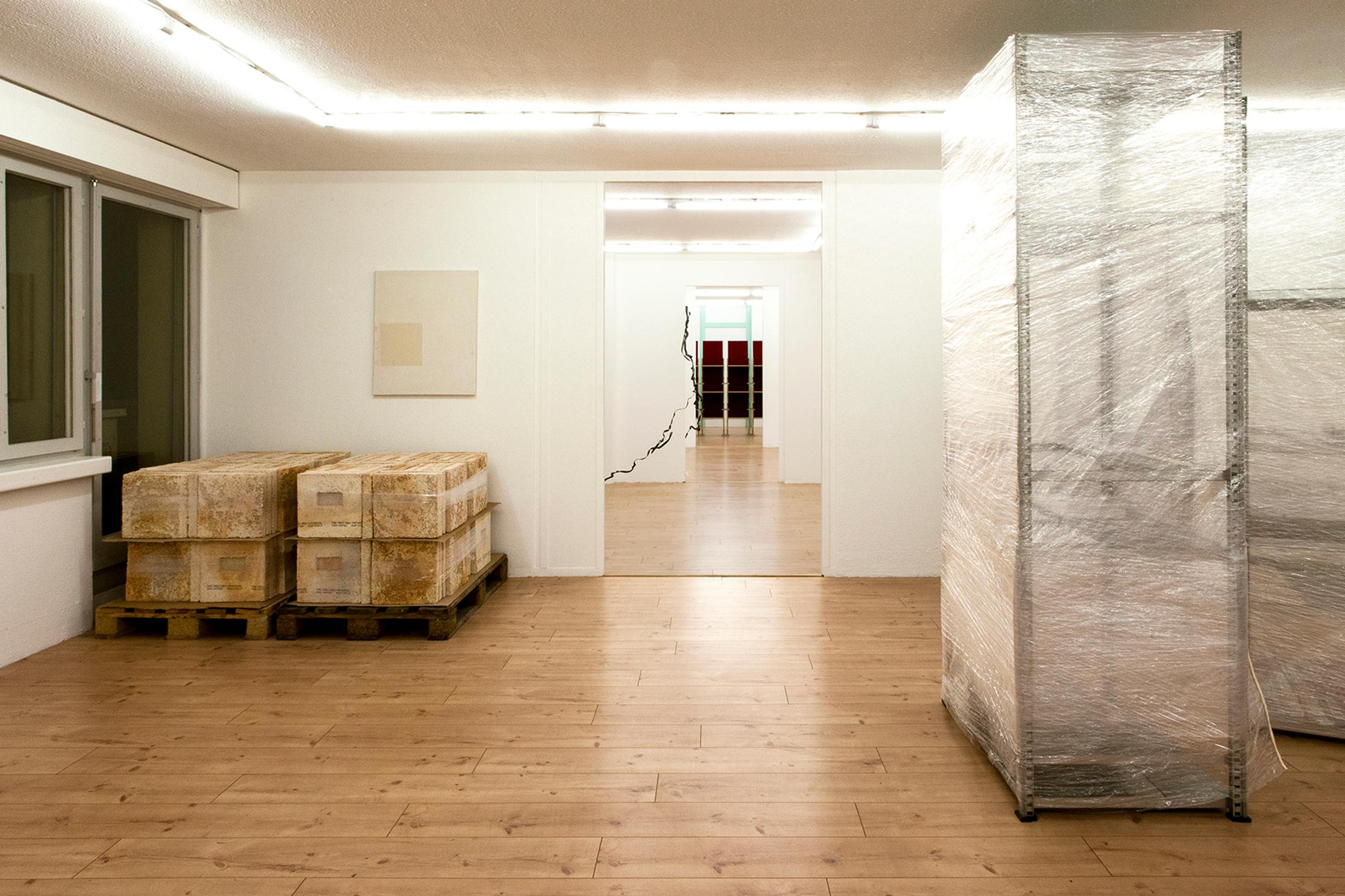 Exhibition View Groupshow «Unreal Estate» at HAMLET, Oerlikon, Zurich, 2020 / Courtesy: the artist and HAMLET