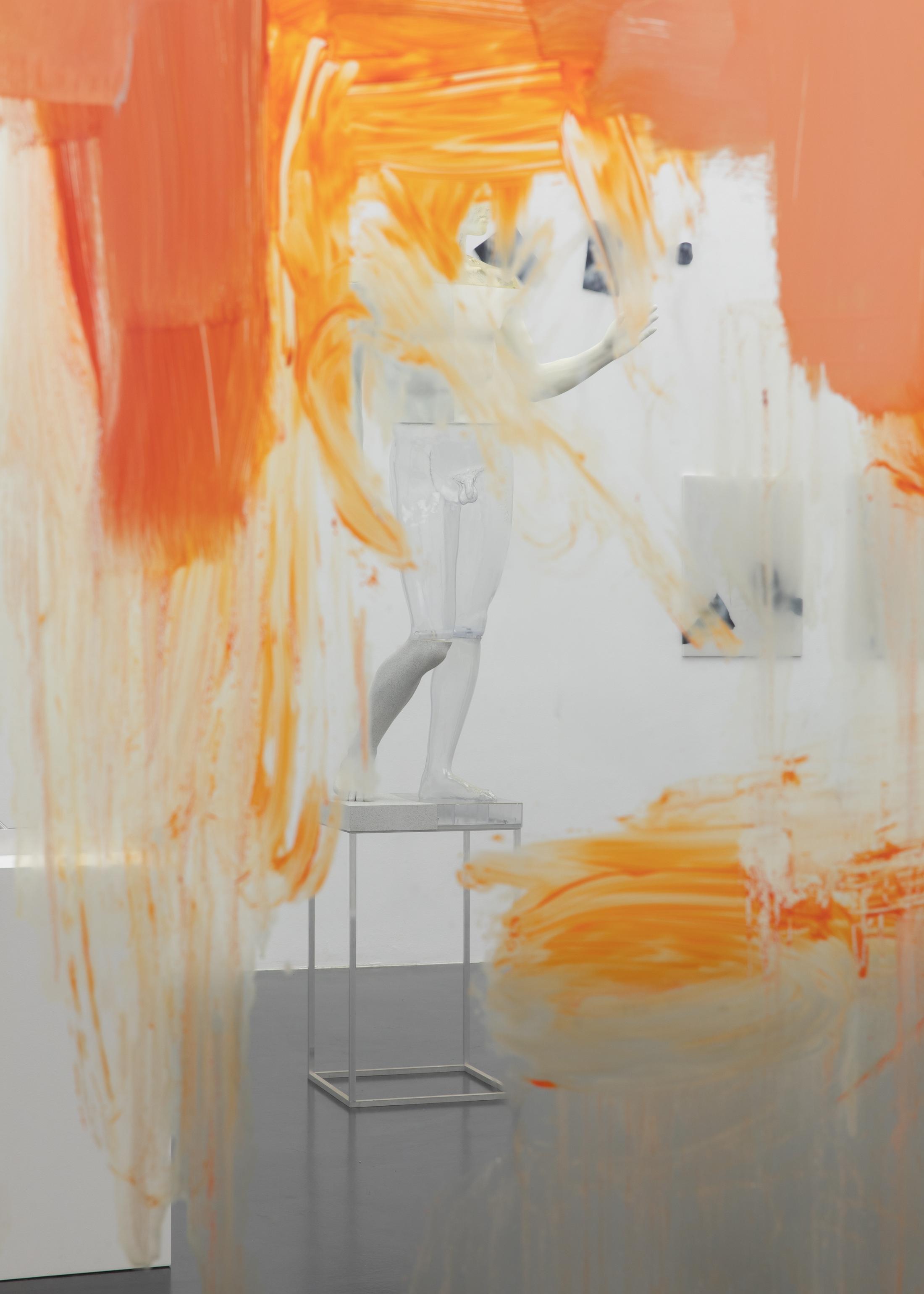 Exhibition View Groupshow «Unterschiedswesen» at von Bartha, S-Chanf, 2019-20 / Photo: Diana Pfammatter / Courtesy: the artists and von Bartha