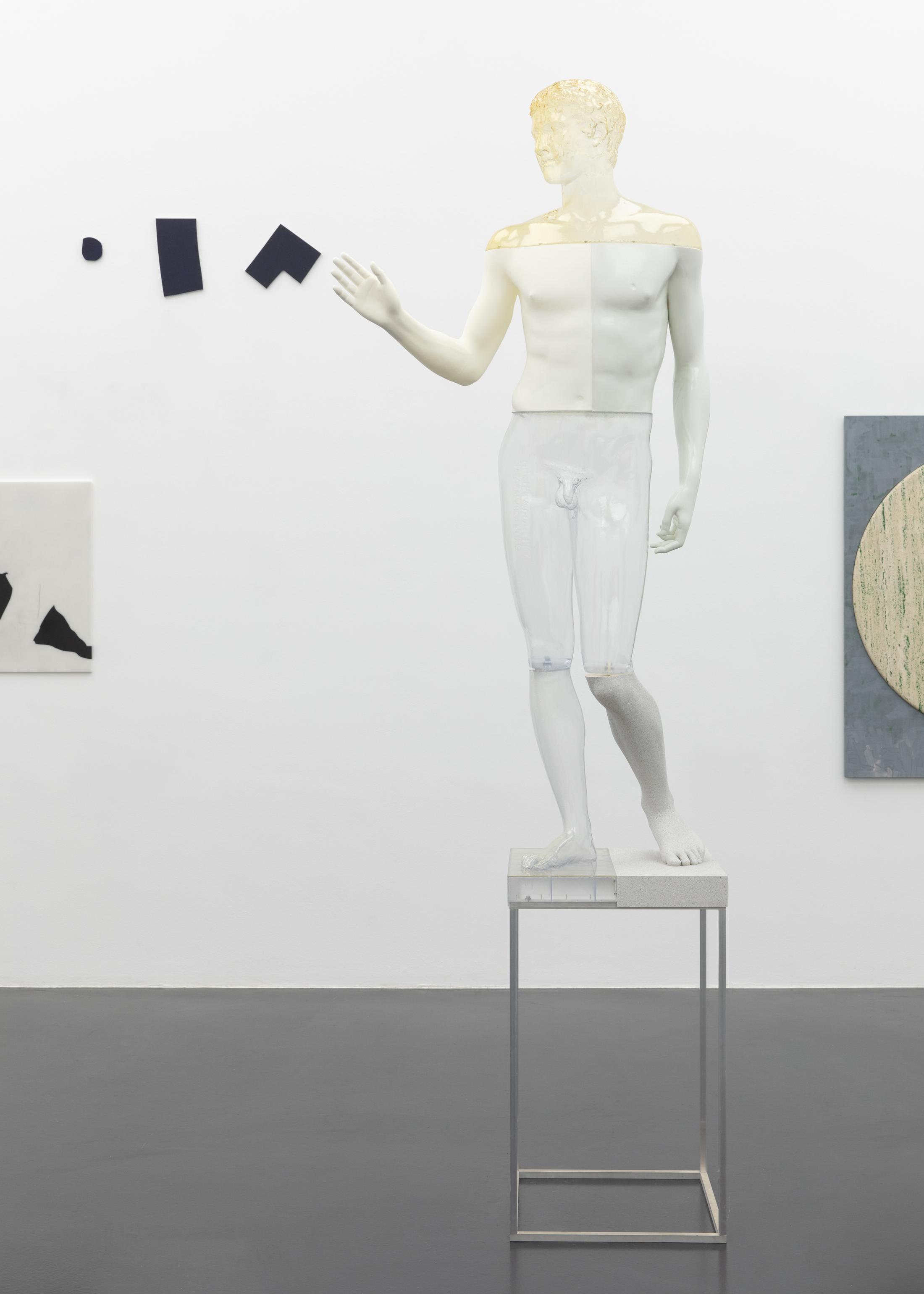 Exhibition View Groupshow «Unterschiedswesen» at von Bartha, S-Chanf, 2019-20 / Photo: Diana Pfammatter / Courtesy: the artists and von Bartha