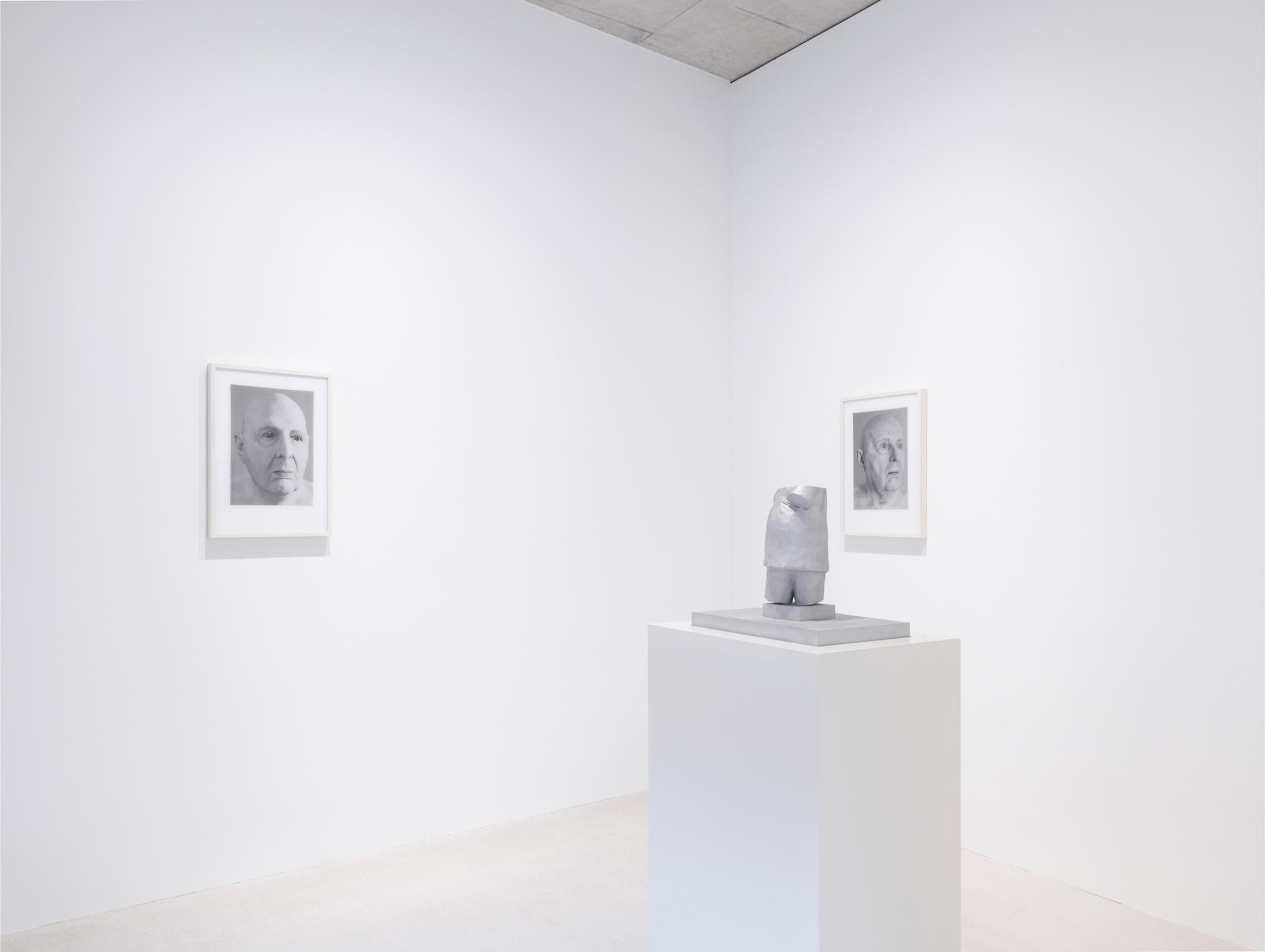 Exhibition View Urs Lüthi Solo Show «SUPERHUMAN» at Windhager von Kaenel, Zurich, 2021 / Courtesy: the artist and Windhager von Kaenel