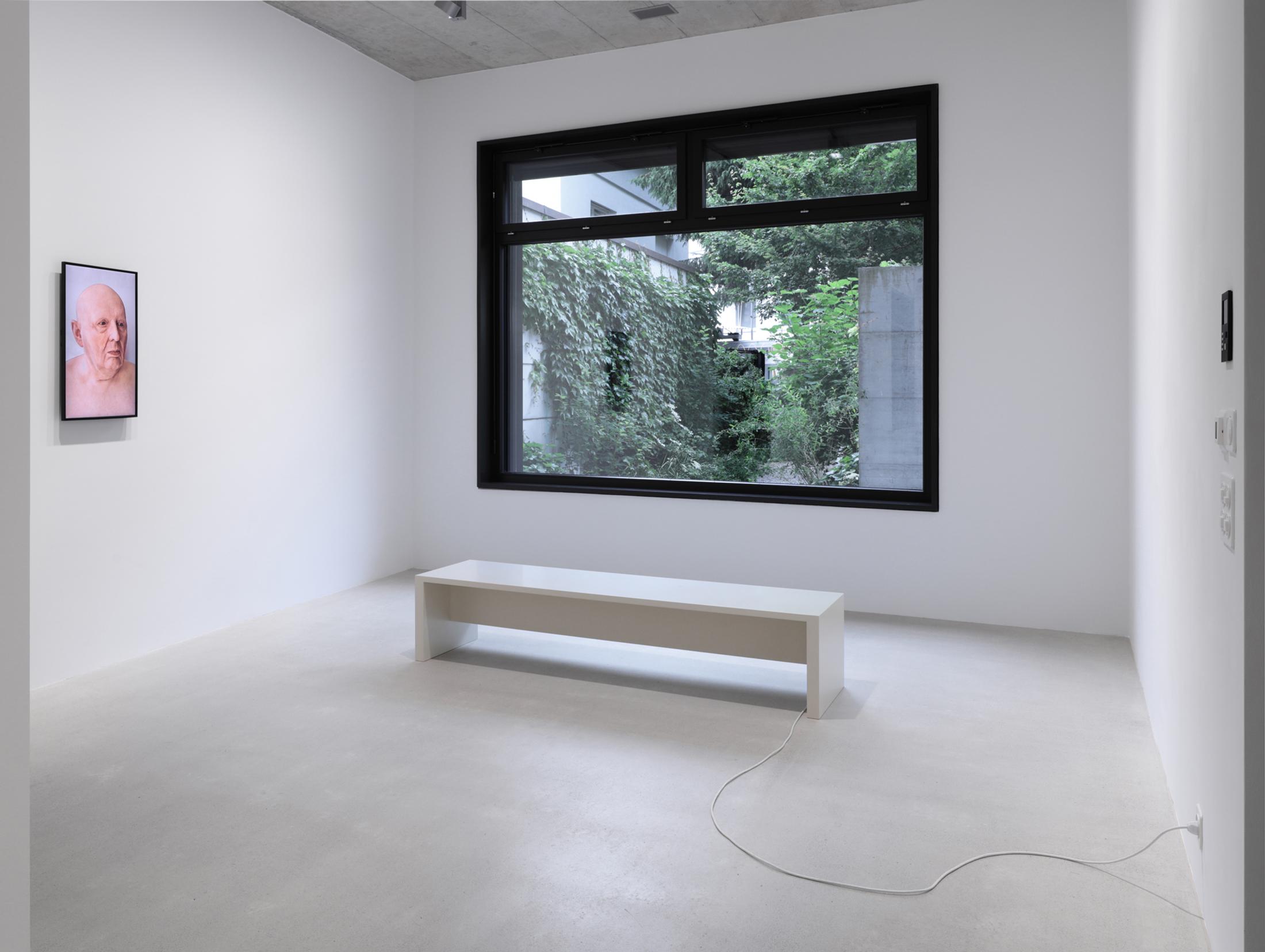 Exhibition View Urs Lüthi Solo Show «SUPERHUMAN» at Windhager von Kaenel, Zurich, 2021 / Courtesy: the artist and Windhager von Kaenel