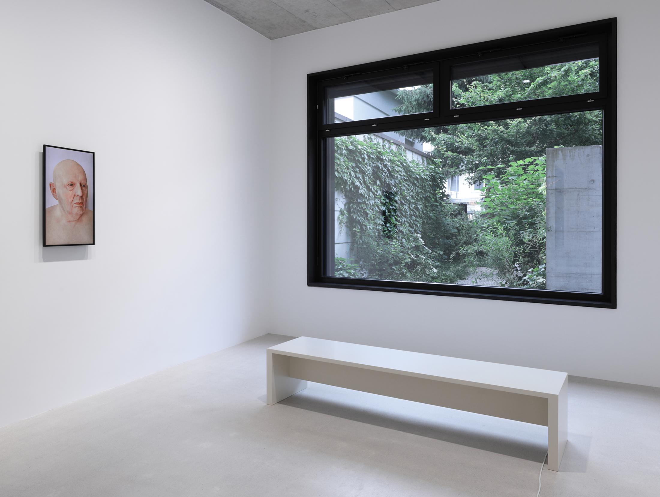 Exhibition View Urs Lüthi Solo Show «SUPERHUMAN» at Windhager von Kaenel, Zurich, 2021 / Courtesy: the artist and Windhager von Kaenel