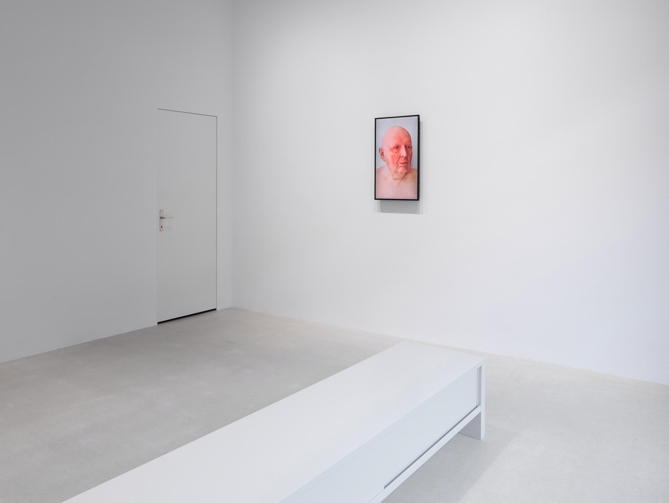 Exhibition View Urs Lüthi Solo Show «SUPERHUMAN» at Windhager von Kaenel, Zurich, 2021 / Courtesy: the artist and Windhager von Kaenel