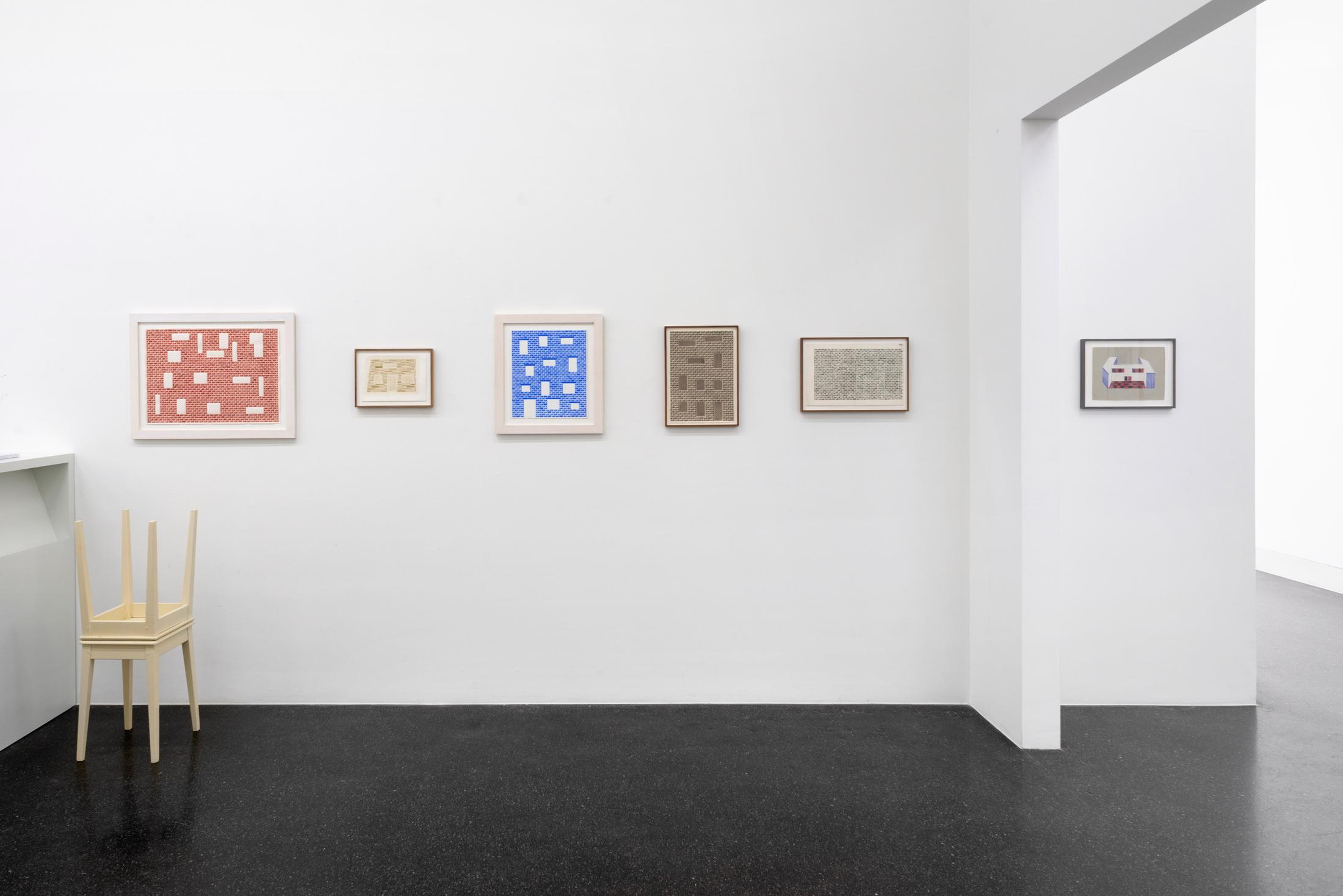 Exhibition View Vaclav Pozarek Soloshow «HOW (hot or what)» at Galerie Francesca Pia, Zurich, 2019 / Photo: Flavio Karrer / Courtesy: the artist and Galerie Francesca Pia