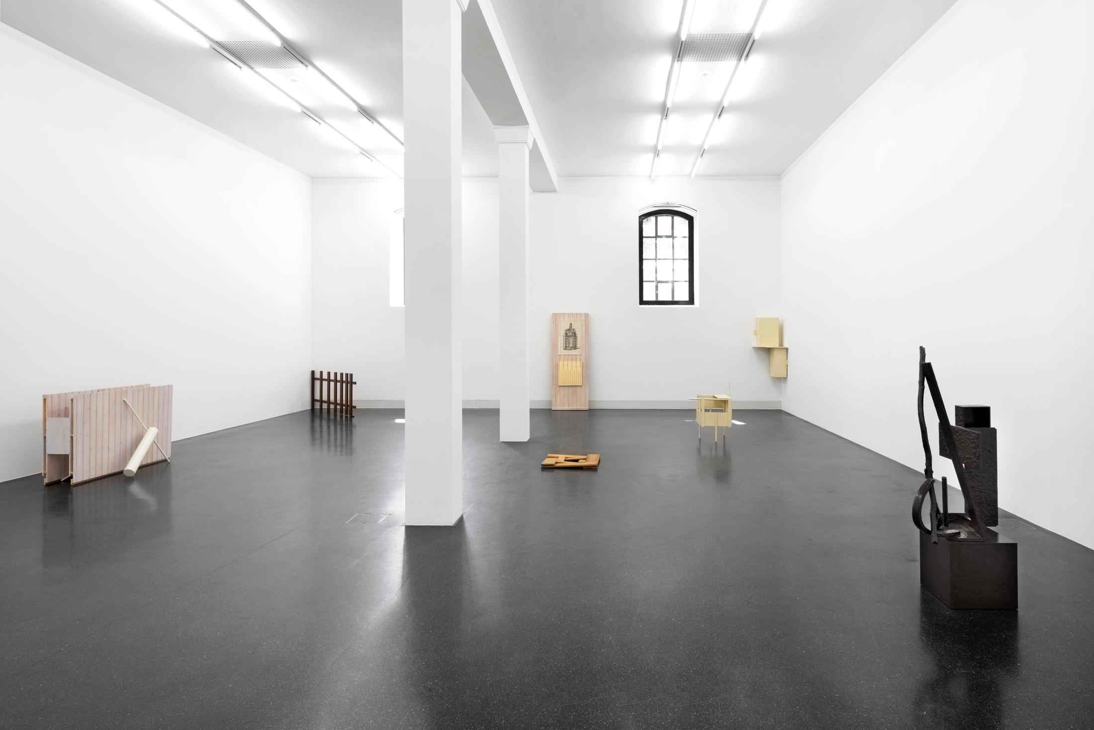 Exhibition View Vaclav Pozarek Soloshow «HOW (hot or what)» at Galerie Francesca Pia, Zurich, 2019 / Photo: Flavio Karrer / Courtesy: the artist and Galerie Francesca Pia