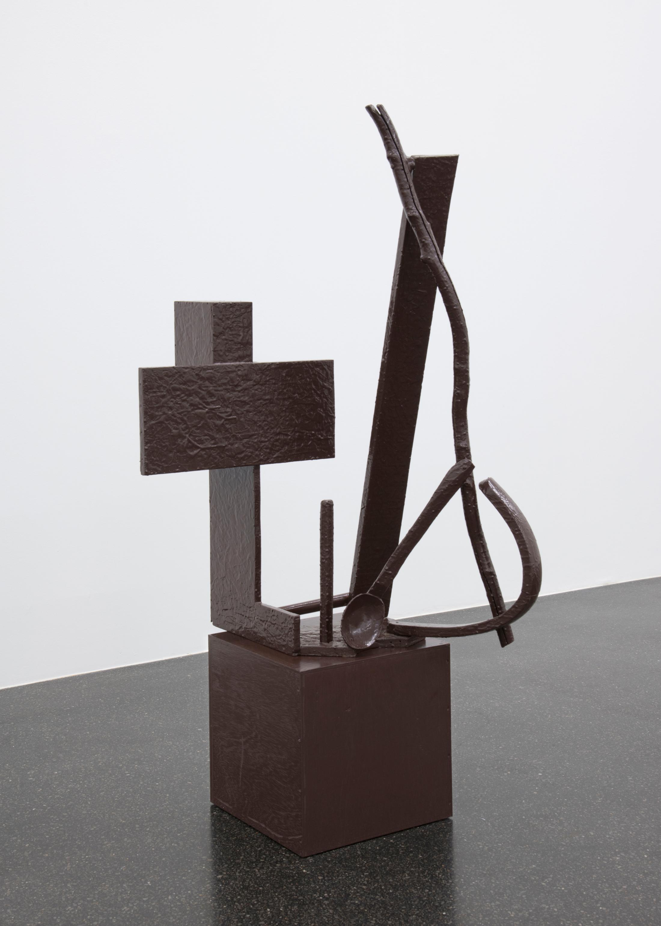 Exhibition View Vaclav Pozarek Soloshow «HOW (hot or what); view on Löffelfrau, 1987» at Galerie Francesca Pia, Zurich, 2019 / Photo: Flavio Karrer / Courtesy: the artist and Galerie Francesca Pia