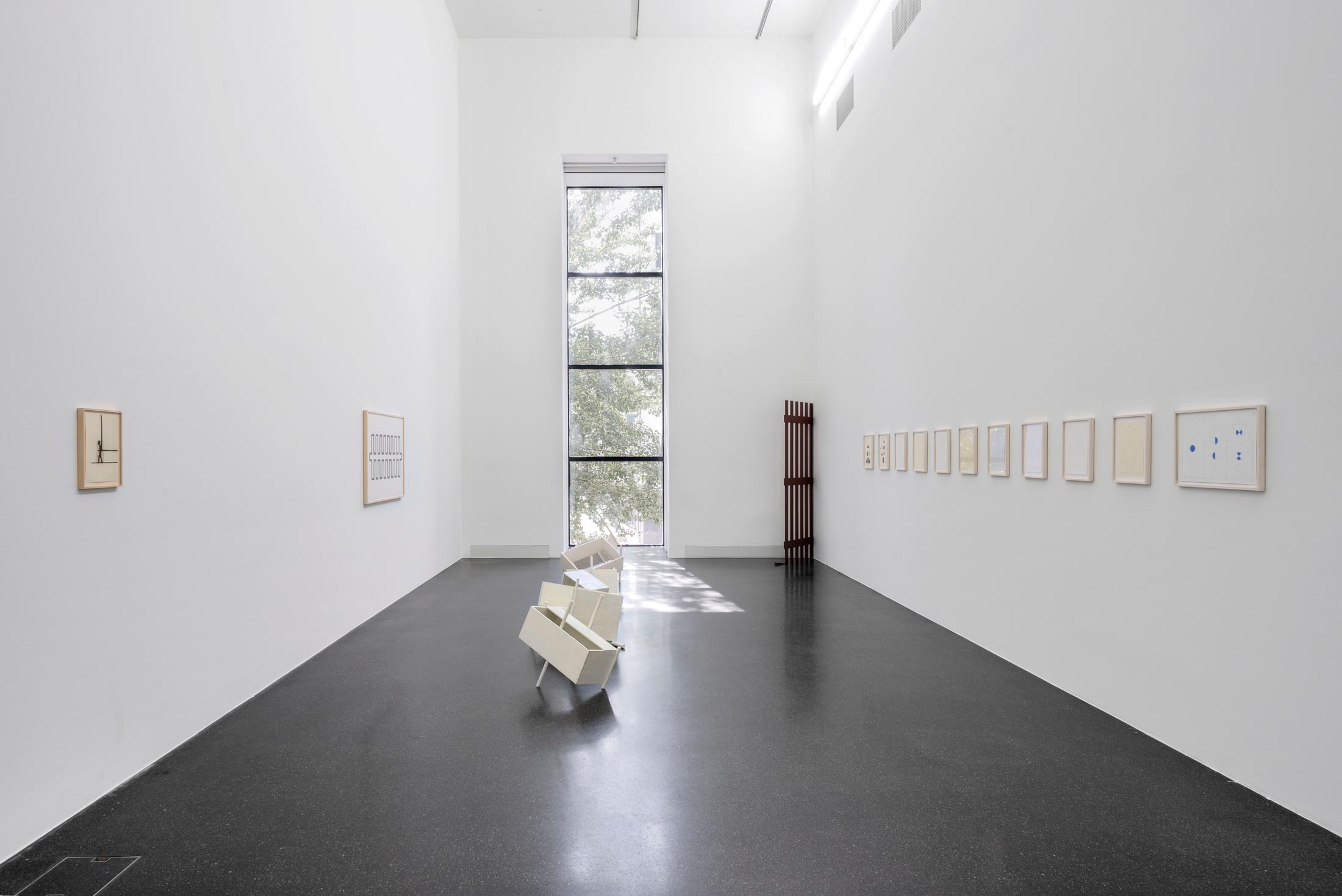 Exhibition View Vaclav Pozarek Soloshow «HOW (hot or what)» at Galerie Francesca Pia, Zurich, 2019 / Photo: Flavio Karrer / Courtesy: the artist and Galerie Francesca Pia