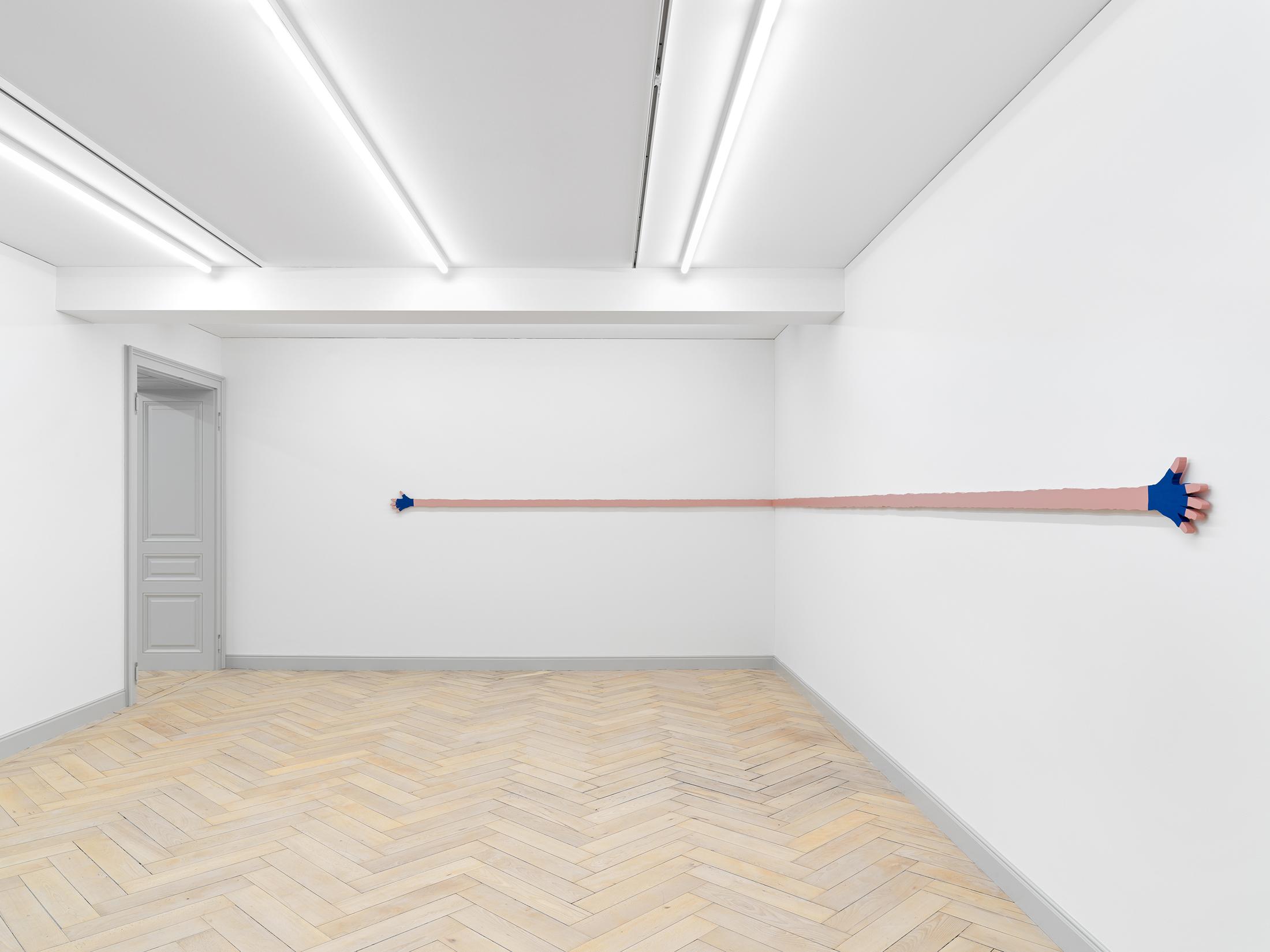 Exhibition View Valentin Carron Soloshow at Galerie Eva Presenhuber, Rämistrasse, Zurich, 2020 / © Valentin Carron / Photo: Stefan Altenburger / Courtesy: the artist and Galeire Eva Presenhuber Zurich / New York