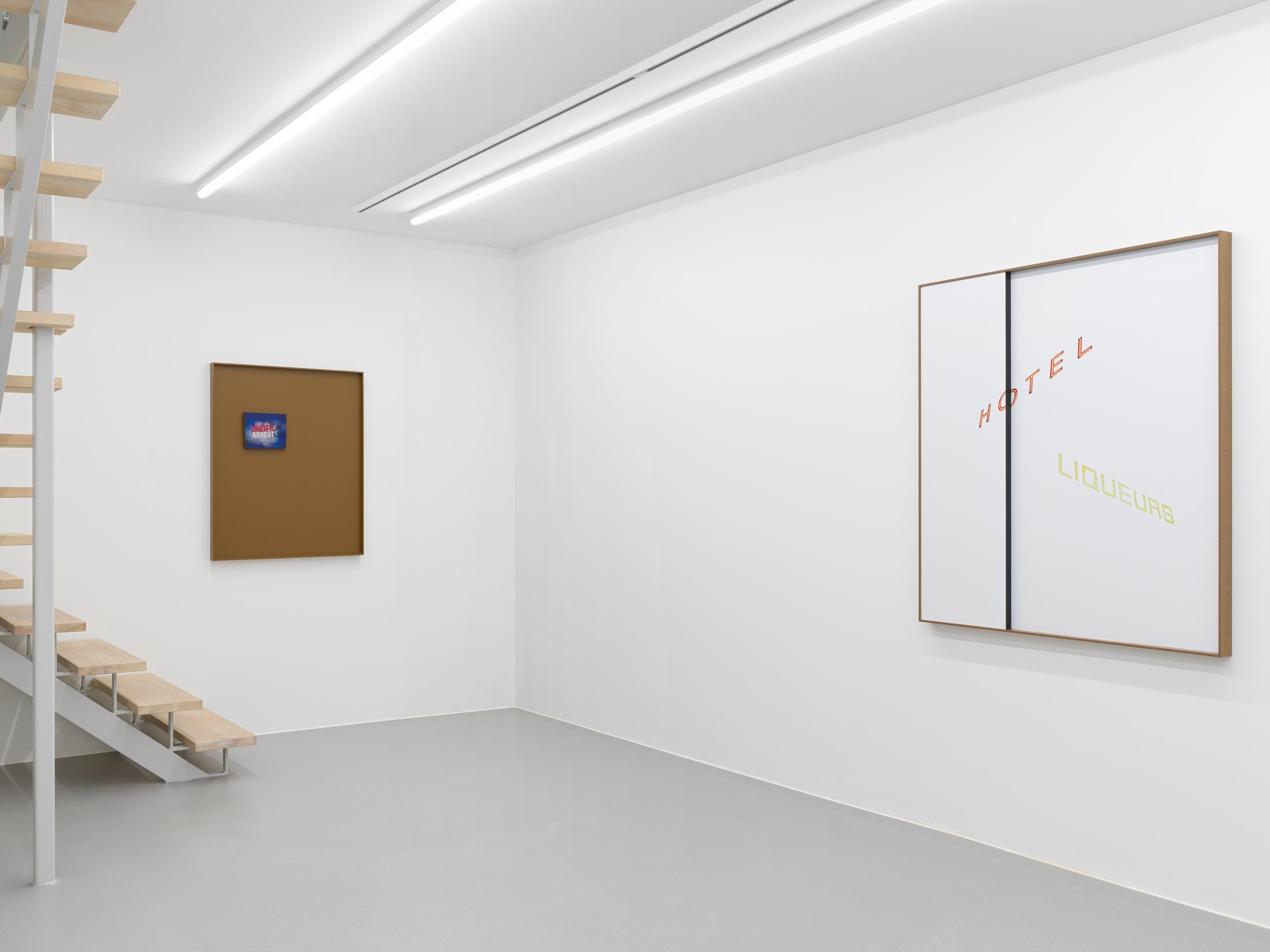 Exhibition View Valentin Carron Soloshow at Galerie Eva Presenhuber, Rämistrasse, Zurich, 2020 / © Valentin Carron / Photo: Stefan Altenburger / Courtesy: the artist and Galeire Eva Presenhuber Zurich / New York