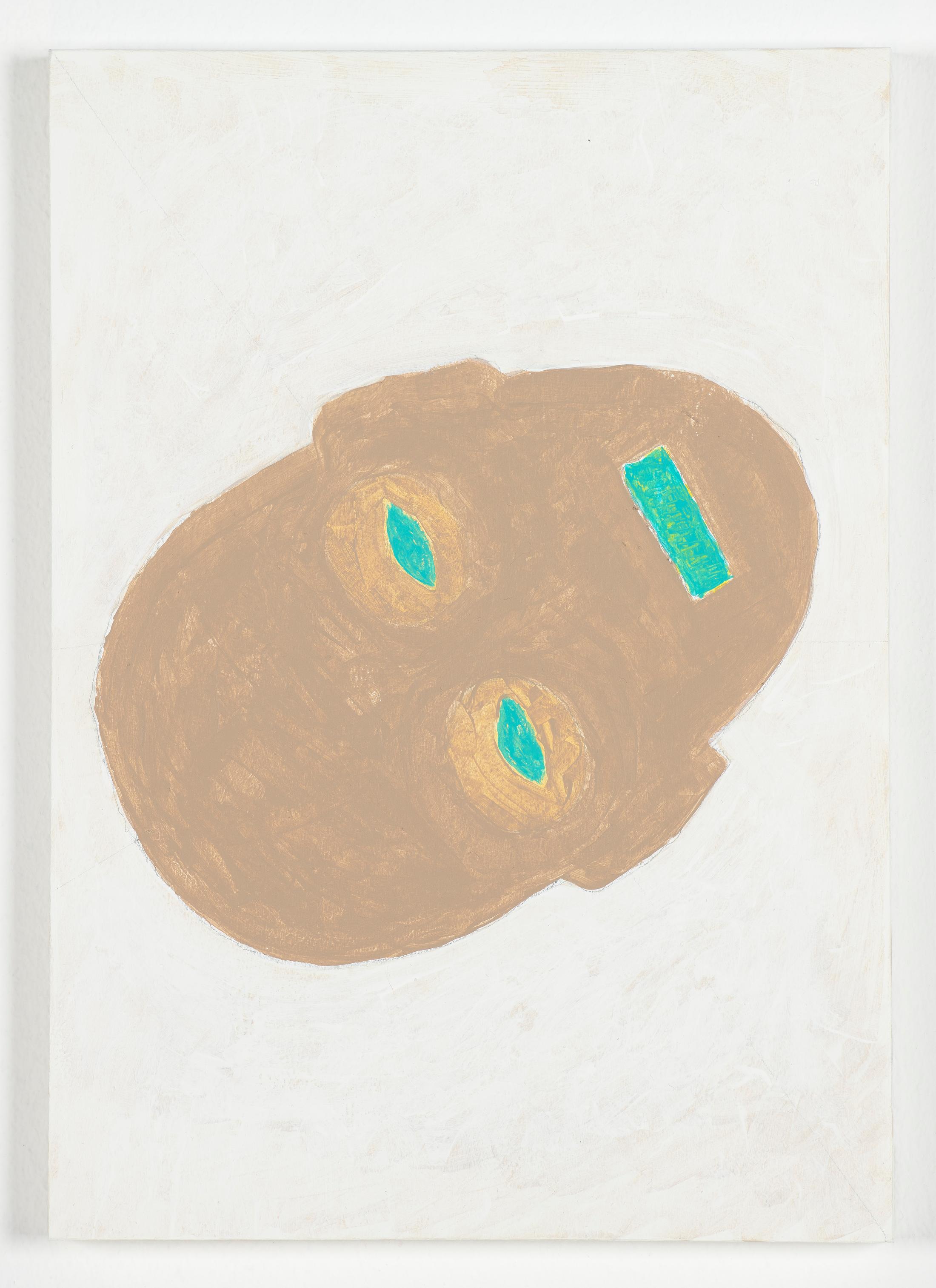 Exhibition View Valentin Carron Solo Show «Ovals In The Dark; view on Valentin Carron, Oval In The Light V, 2022» at Wilde Gallery, 2022 / Photo: Greg Clément / Courtesy: the artist and Wilde Gallery