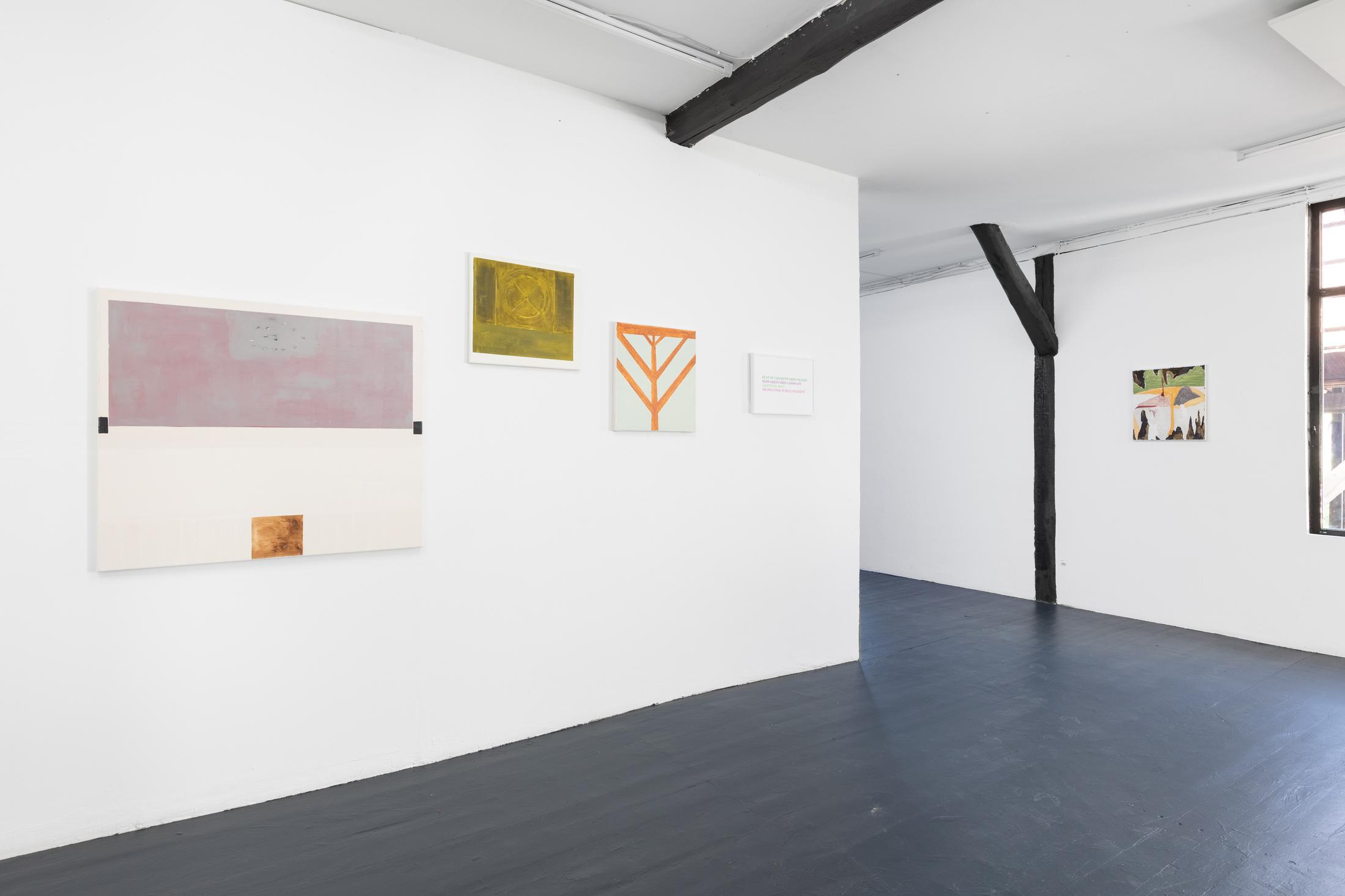 Exhibition View Duo Show «Valentin Hauri and Rhea Myers» at Last Tango, Zurich, 2022 / Photo: Kilian Bannwart / Courtesy: the artists and Last Tango