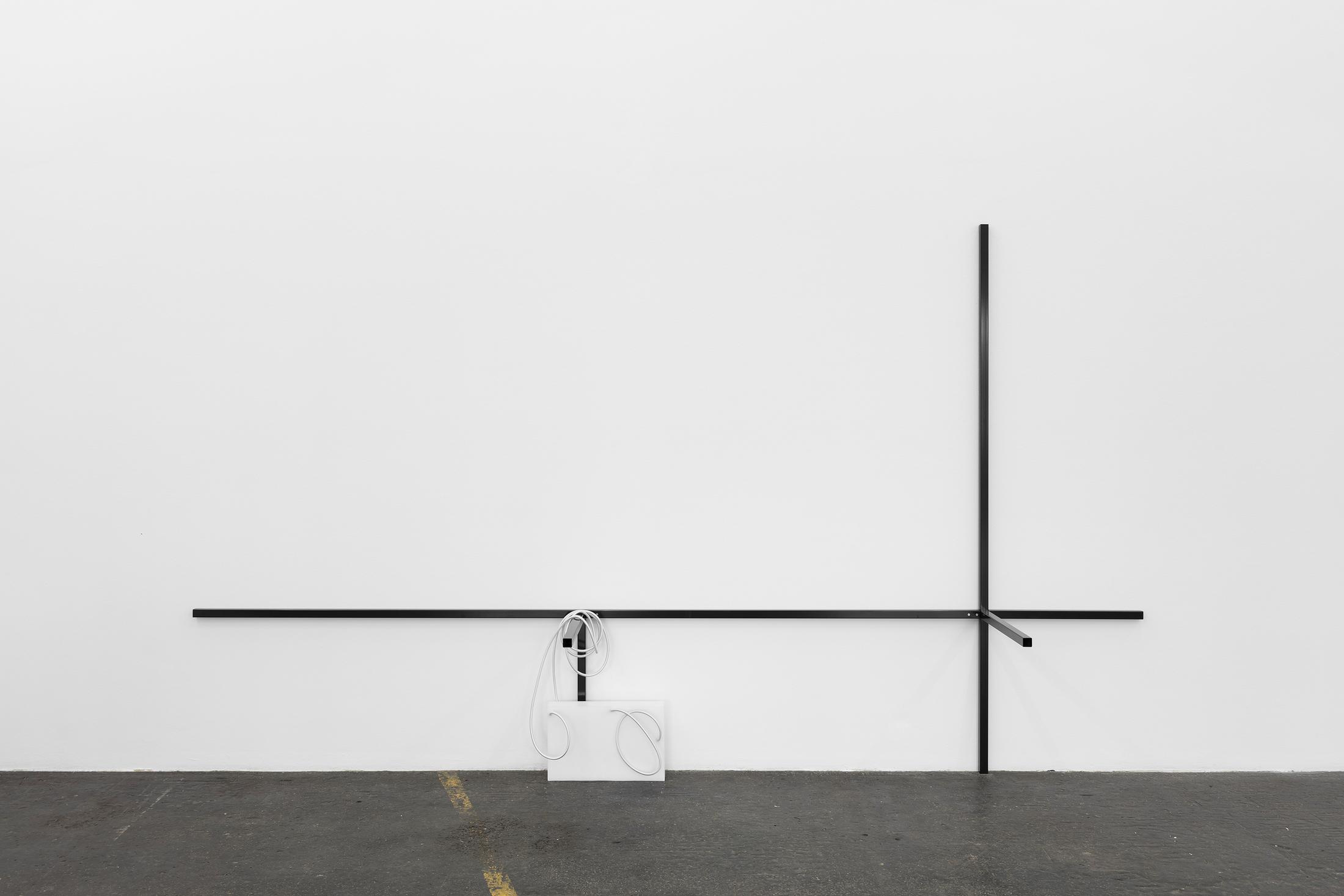 Exhibition View Valentina Stieger Soloshow «Indoor Life / view on Another Ambient System 3, 2018; Casted Conditions 1, 2018» at Kunsthalle St. Gallen / Photo: Kunst Halle Sankt Gallen, Gunnar Meier / Courtesy: the artist and Galerie Stampa, Basel