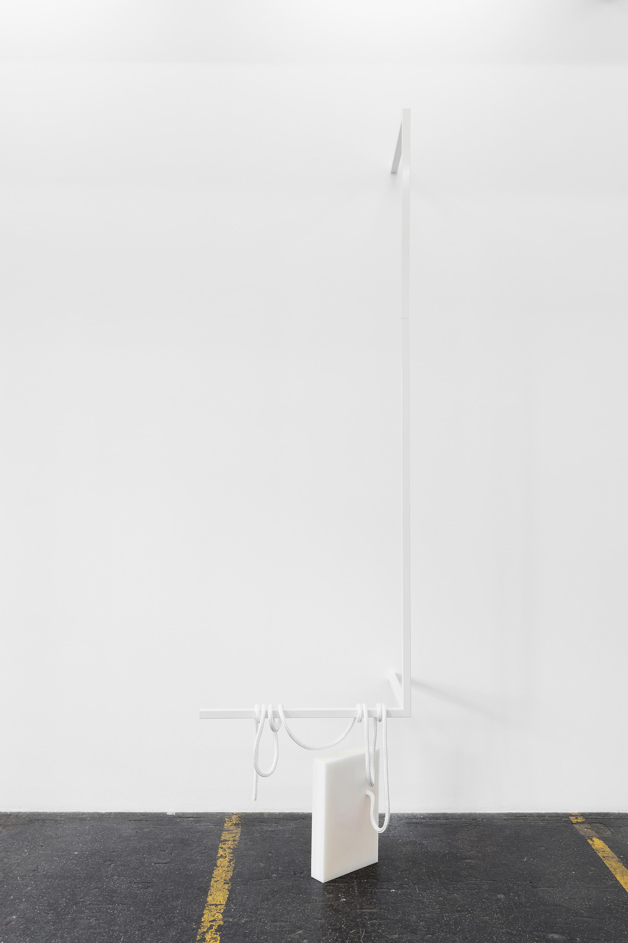 Exhibition View Valentina Stieger Soloshow «Indoor Life / view on Another Ambient System 4, 2018; Casted Conditions 2, 2018» at Kunsthalle St. Gallen / Photo: Kunst Halle Sankt Gallen, Gunnar Meier / Courtesy: the artist and Galerie Stampa, Basel