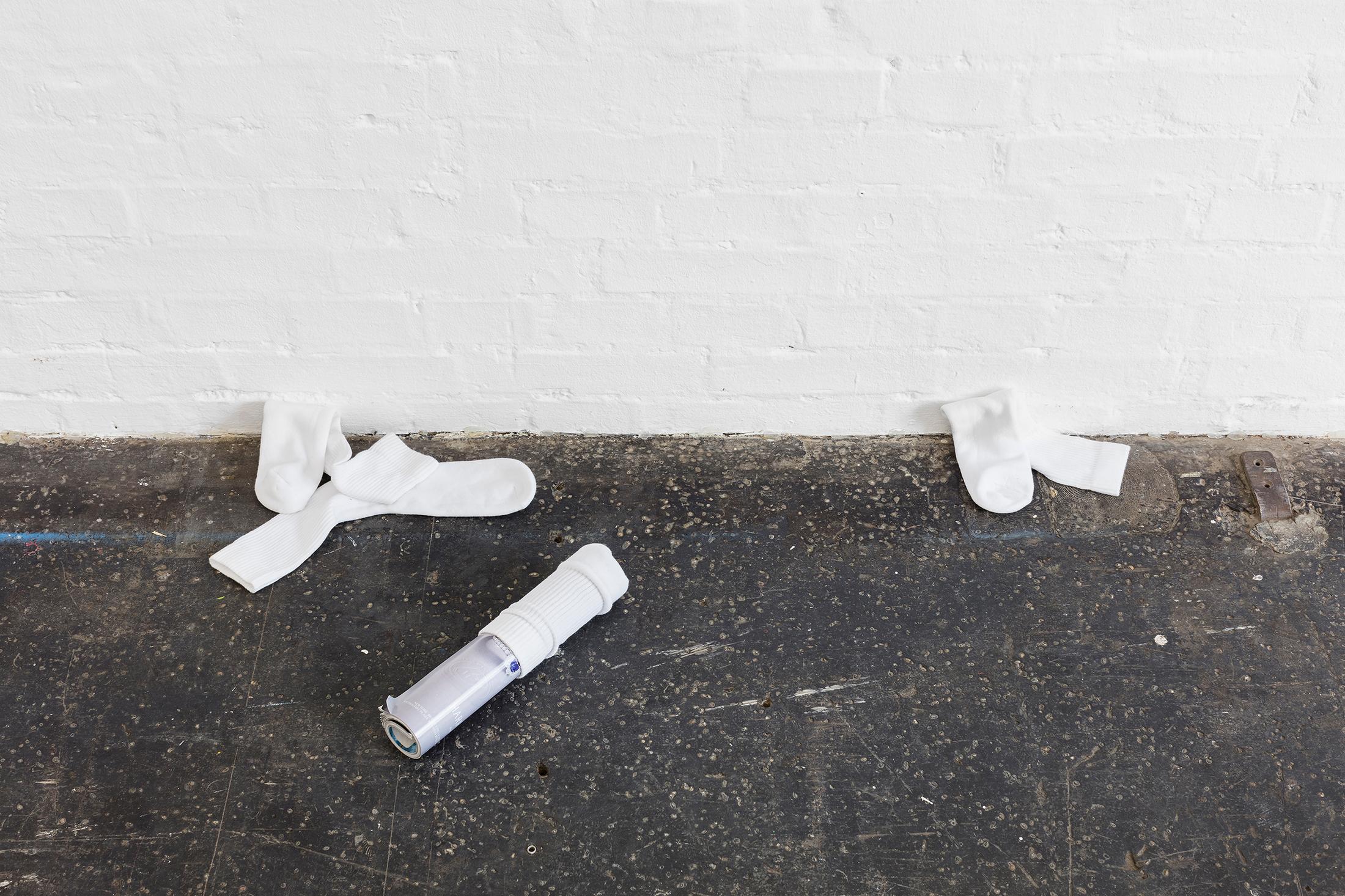 Exhibition View Valentina Stieger Soloshow «Indoor Life / view on Pictures of You, 2018 (Detail)» at Kunsthalle St. Gallen / Photo: Kunst Halle Sankt Gallen, Gunnar Meier / Courtesy: the artist and Galerie Stampa, Basel