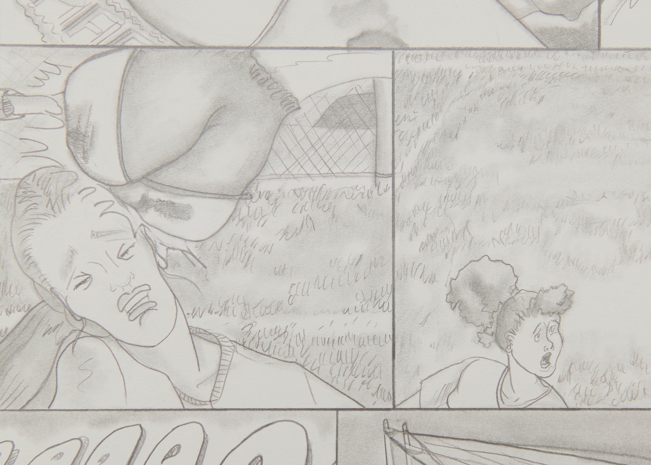 Exhibition View Groupshow «Everyday is in Eternity Bound; view on Vanessa Conte, Andrea Tries Out, Part 3, 2016» at WallRiss, Fribourg, 2019 / Courtesy: the artist and WallRiss