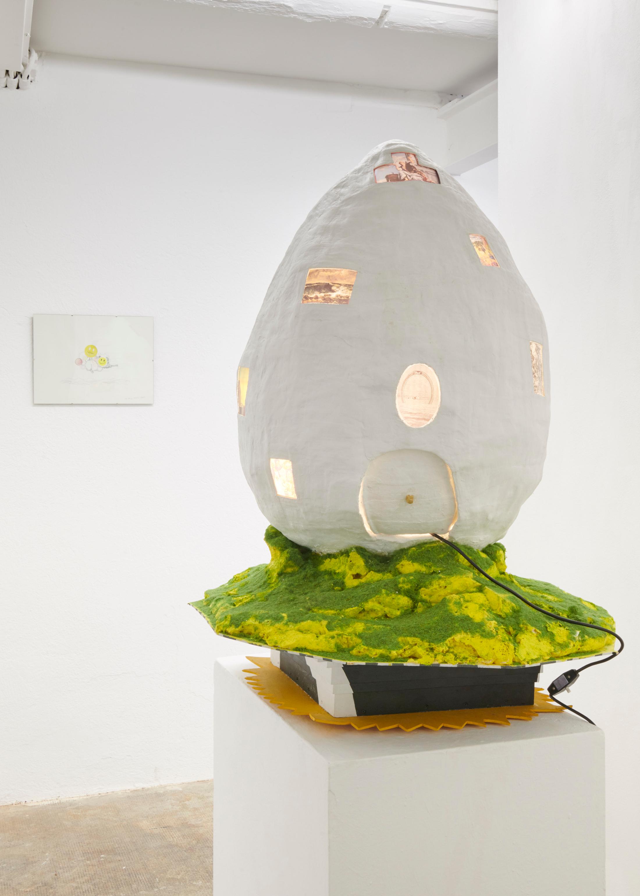 Exhibition View Groupshow «Everyday is in Eternity Bound» at WallRiss, Fribourg, 2019 / Courtesy: the artist and WallRiss